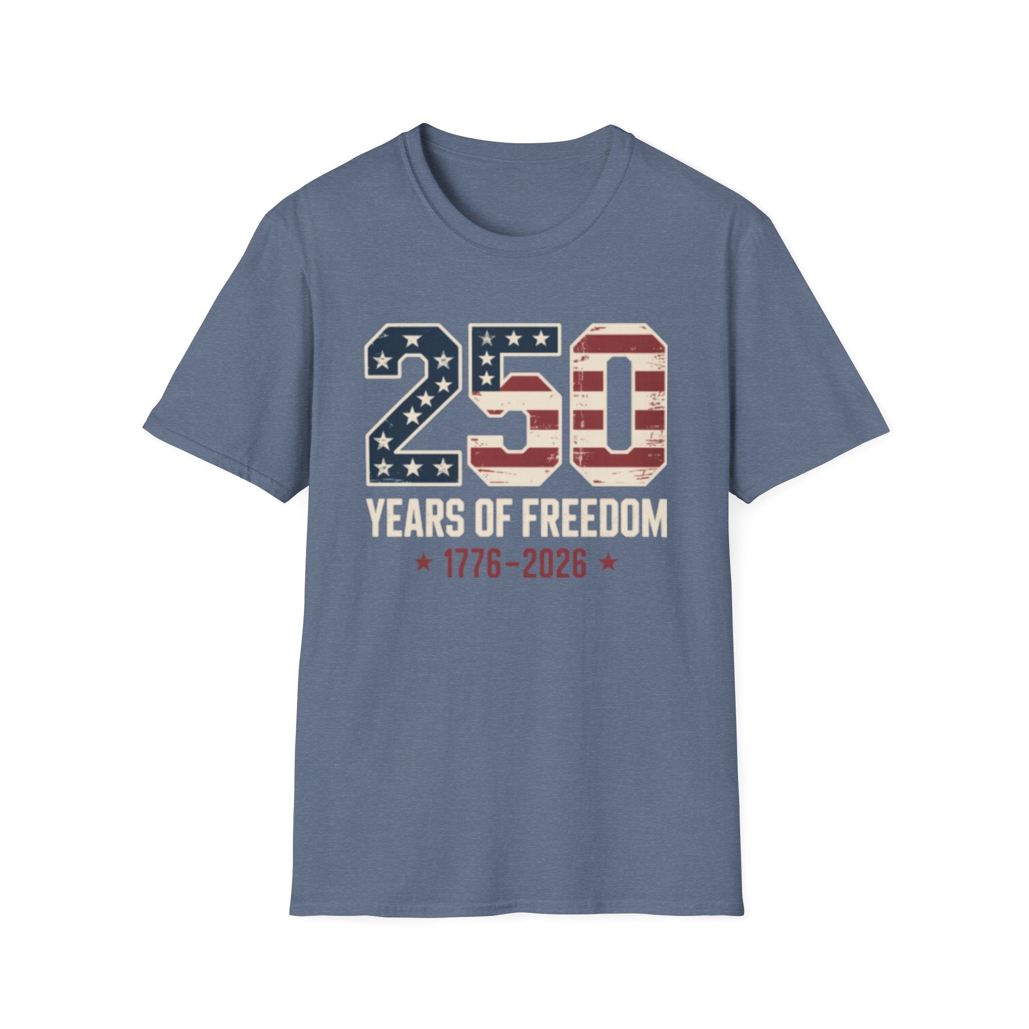 250 Years of Freedom T-Shirt | 1776-2026 American Flag
