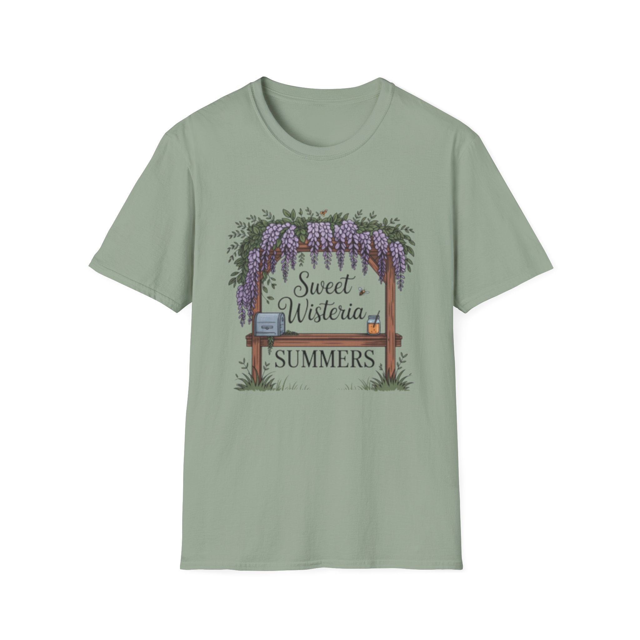 Sweet Wisteria Arbor T-Shirt | Floral Spring Tee