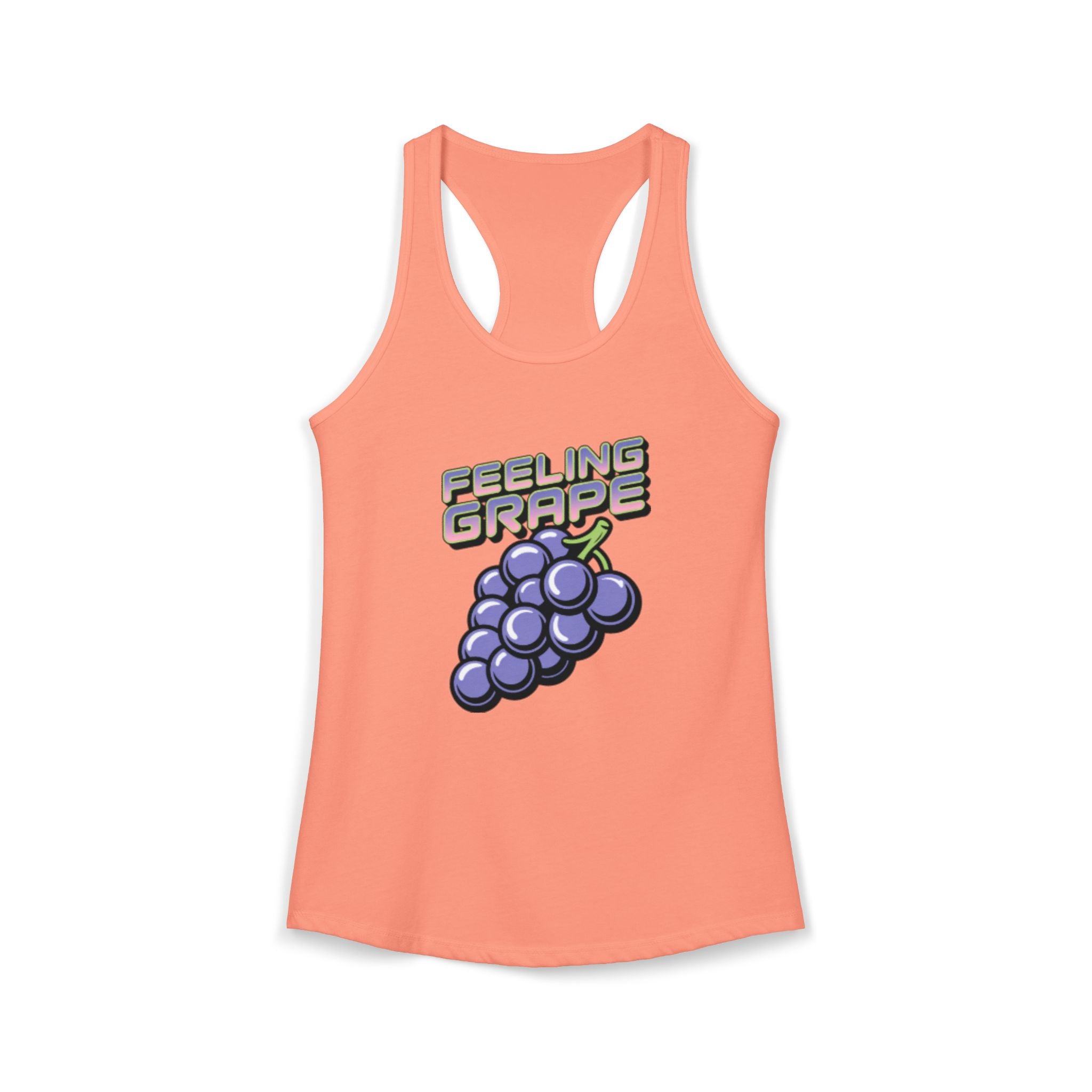 Feeling GRAPE  Women's Ideal Racerback Tank