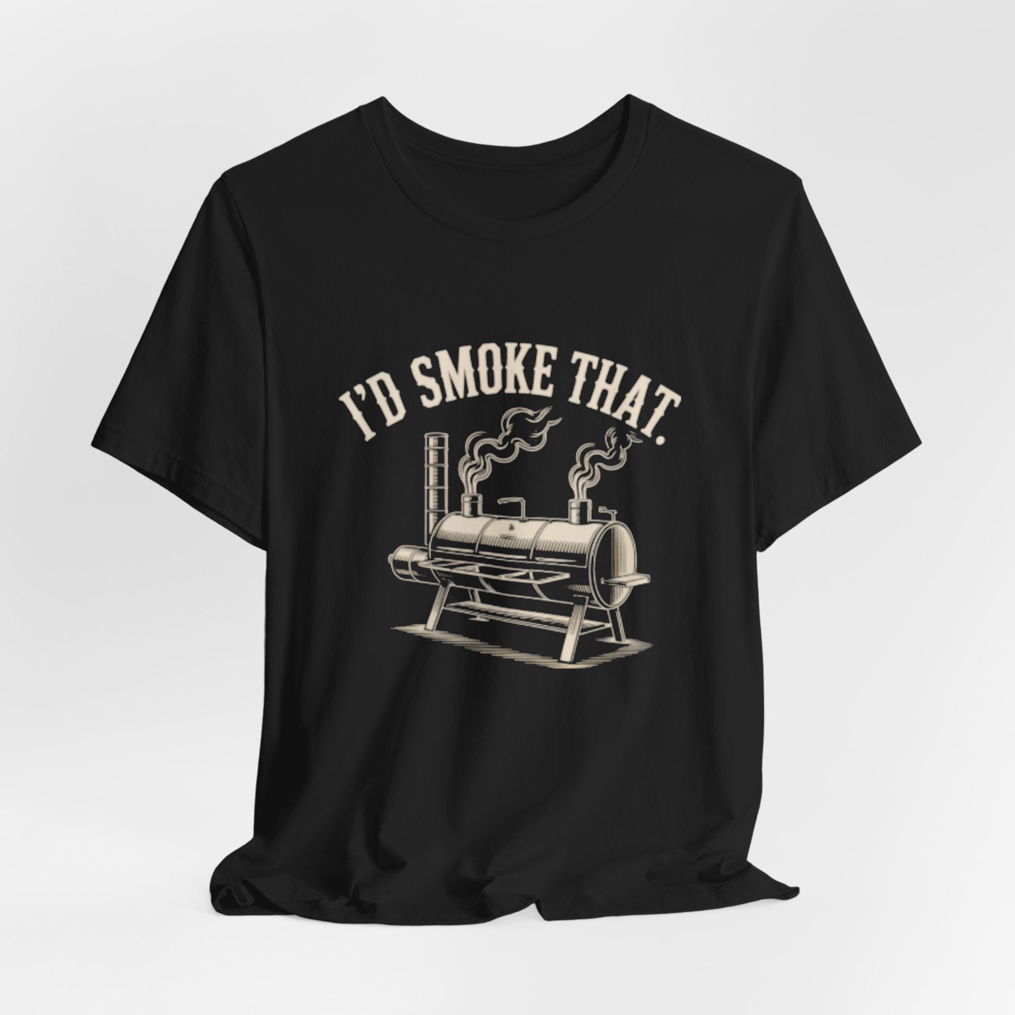 I'd Smoke That Vintage BBQ Grill Tee