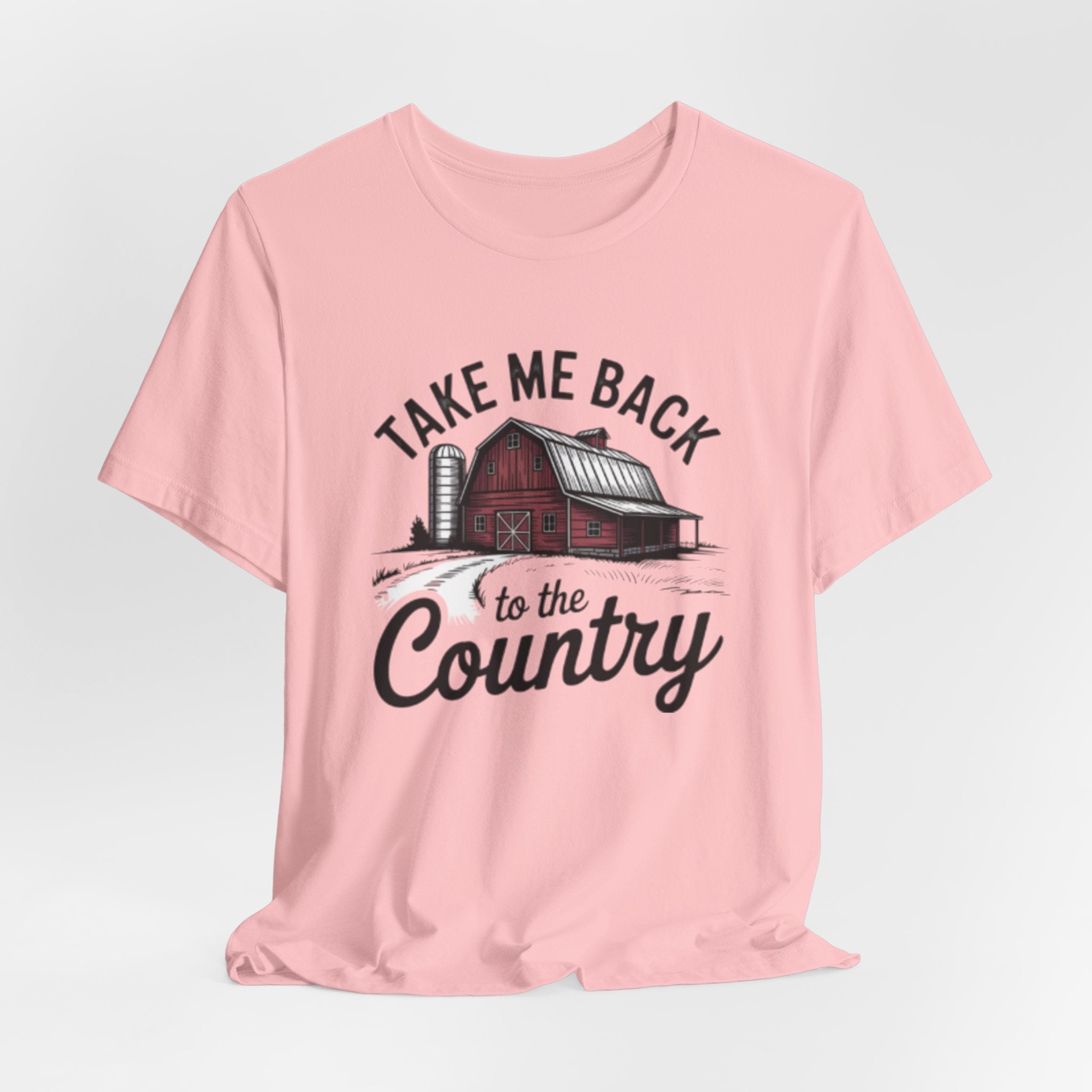 Take Me Back to the Country T-Shirt – Rustic Barn Graphic Tee for Country Lovers