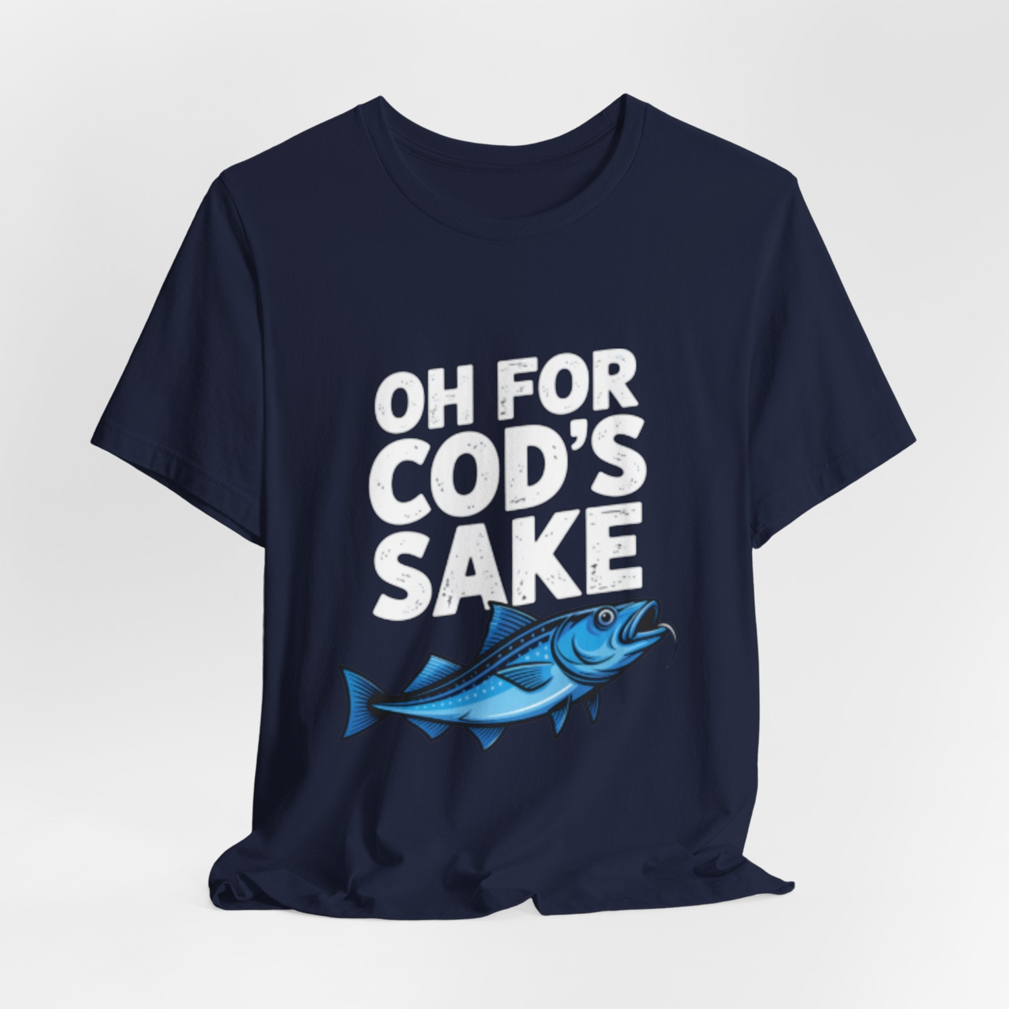 Blue Fish Fishing Graphic Tee
