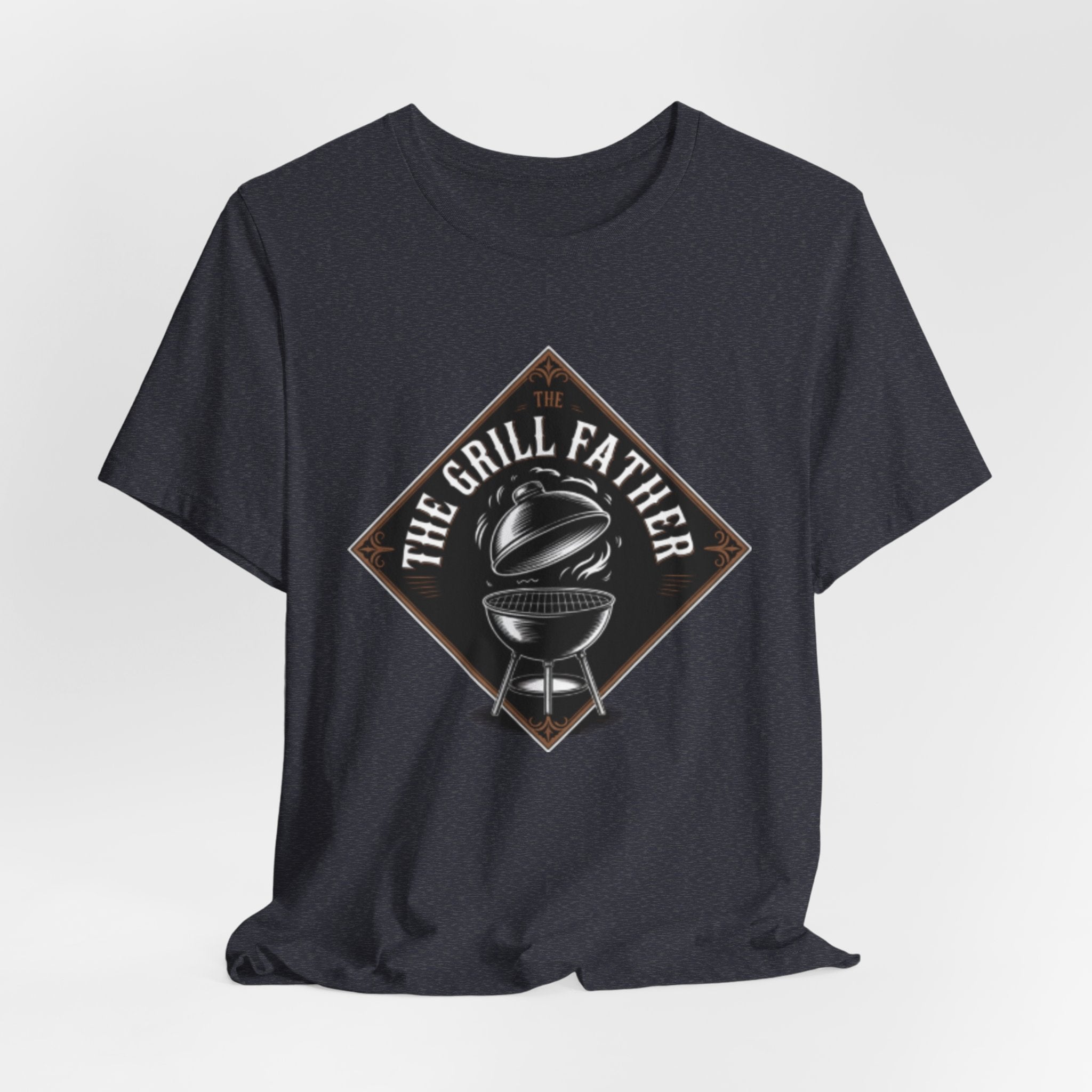 The Grill Father BBQ Dad Graphic Tee
