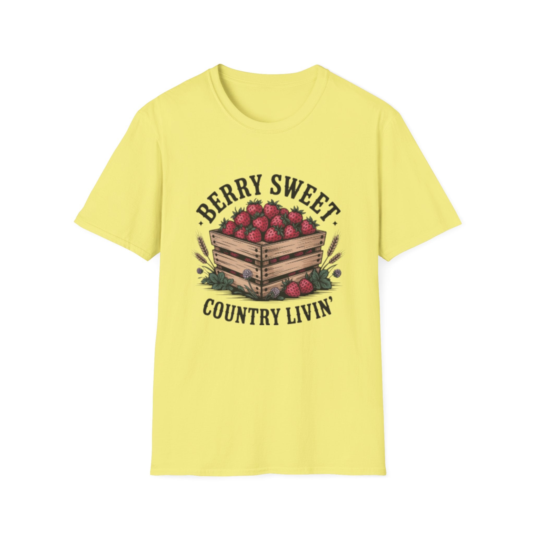 Berry Sweet crate T-Shirt | Country Livin' farmhouse fruit design
