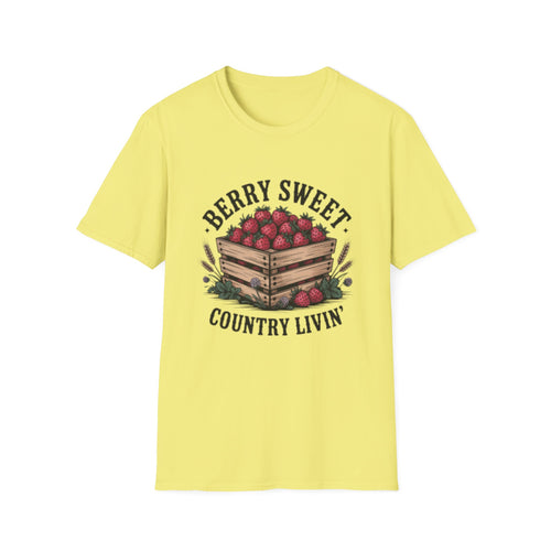 Berry Sweet crate T-Shirt | Country Livin' farmhouse fruit design