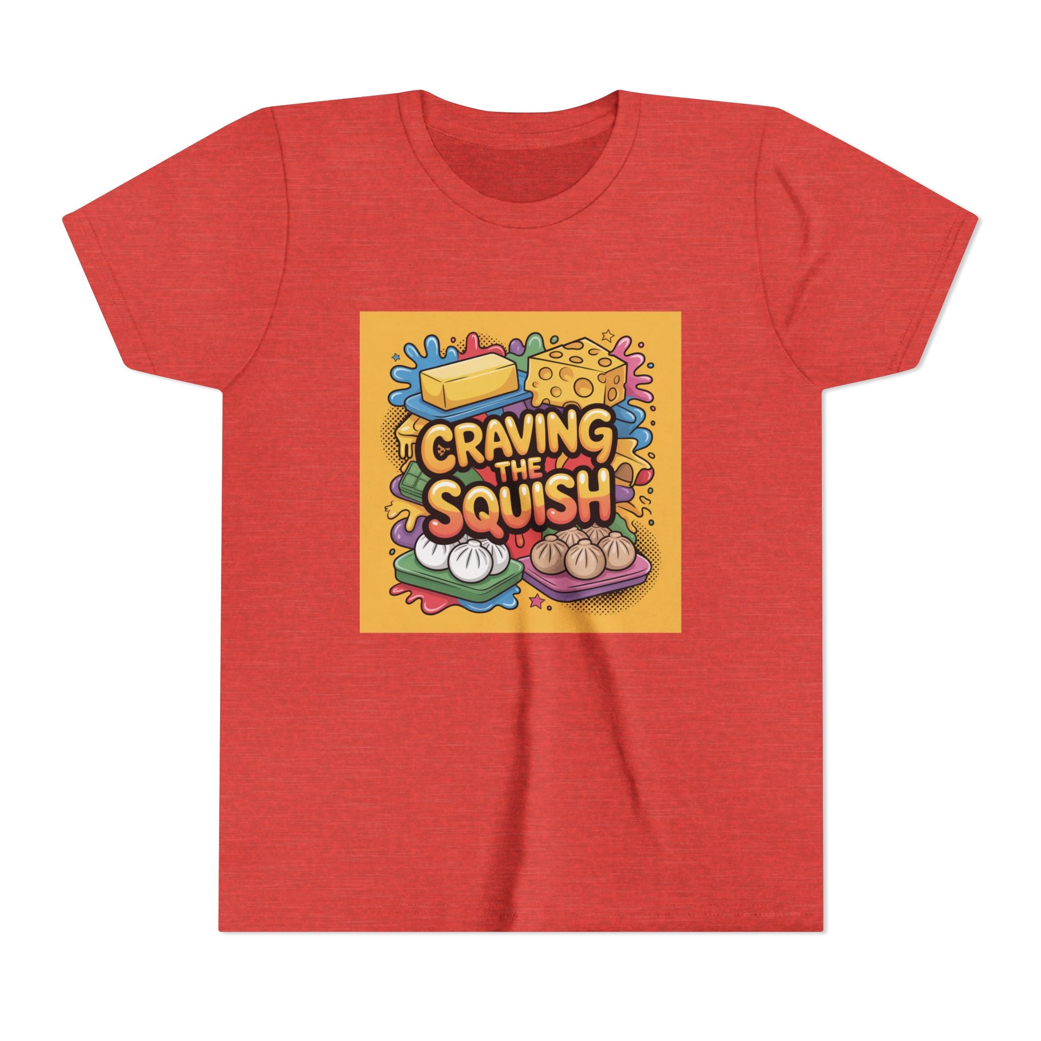 Craving the Squish Youth Tee — Cute Kawaii Food Graphic Shirt