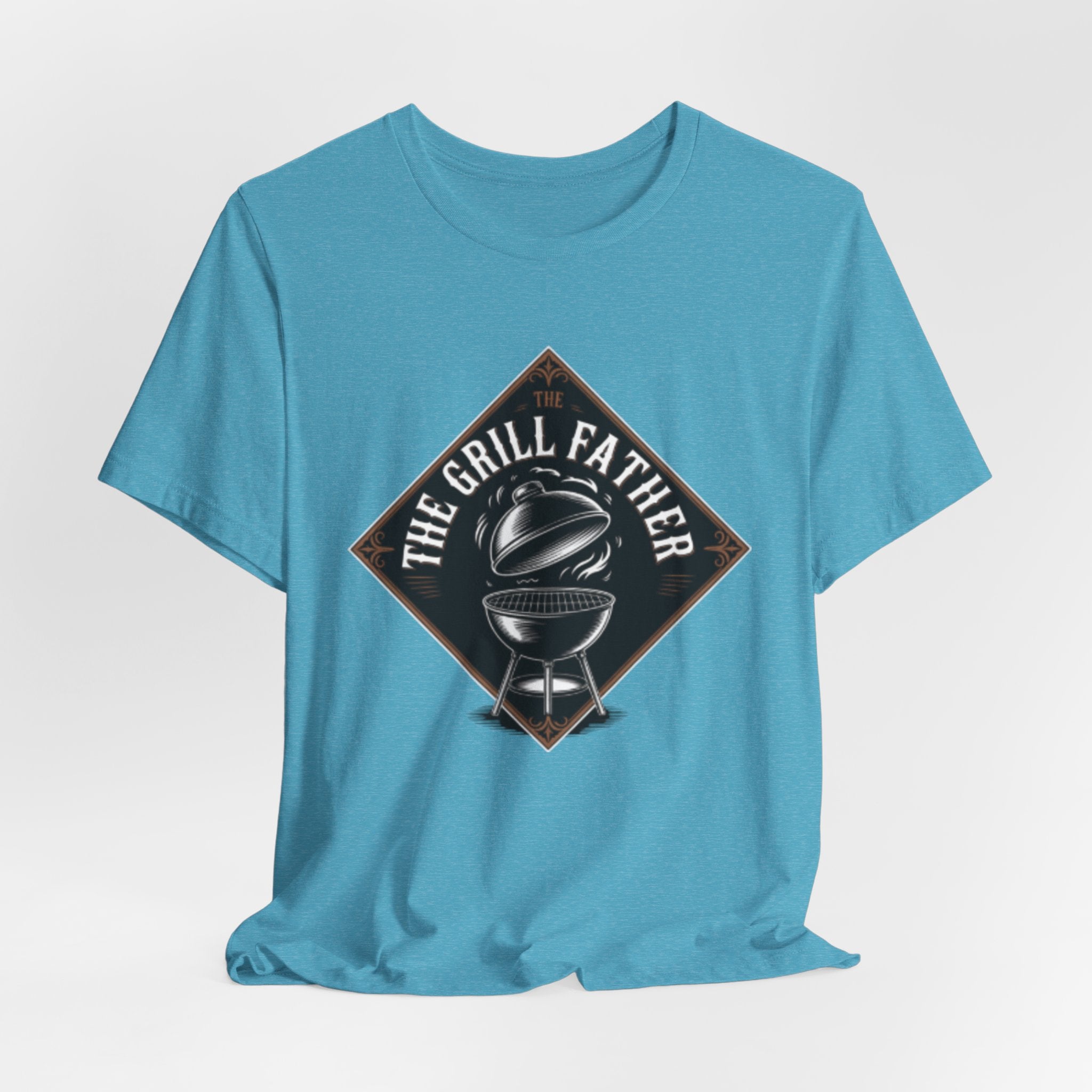 The Grill Father BBQ Dad Graphic Tee