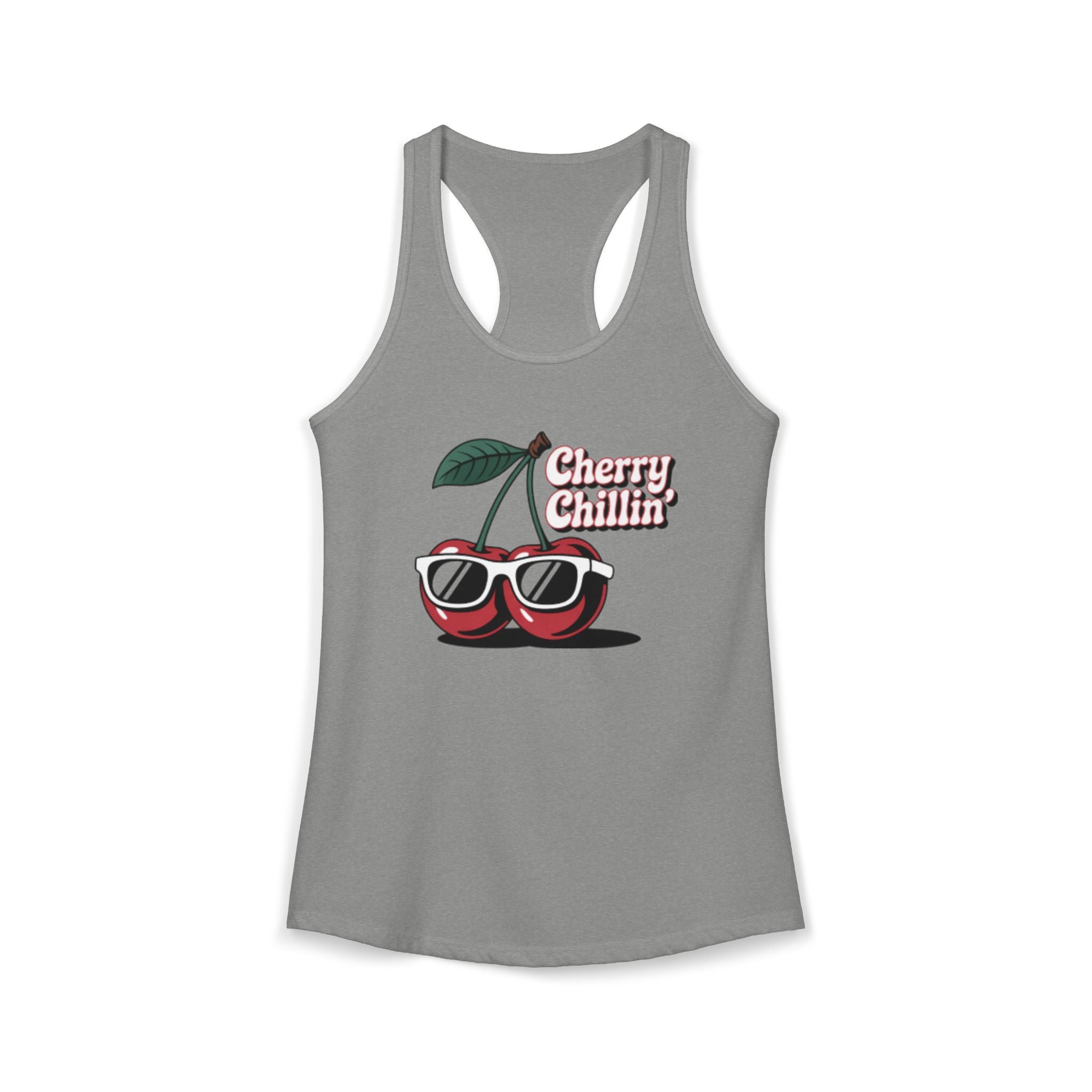 Cherry Chillin Summer Women's Ideal Racerback Tank