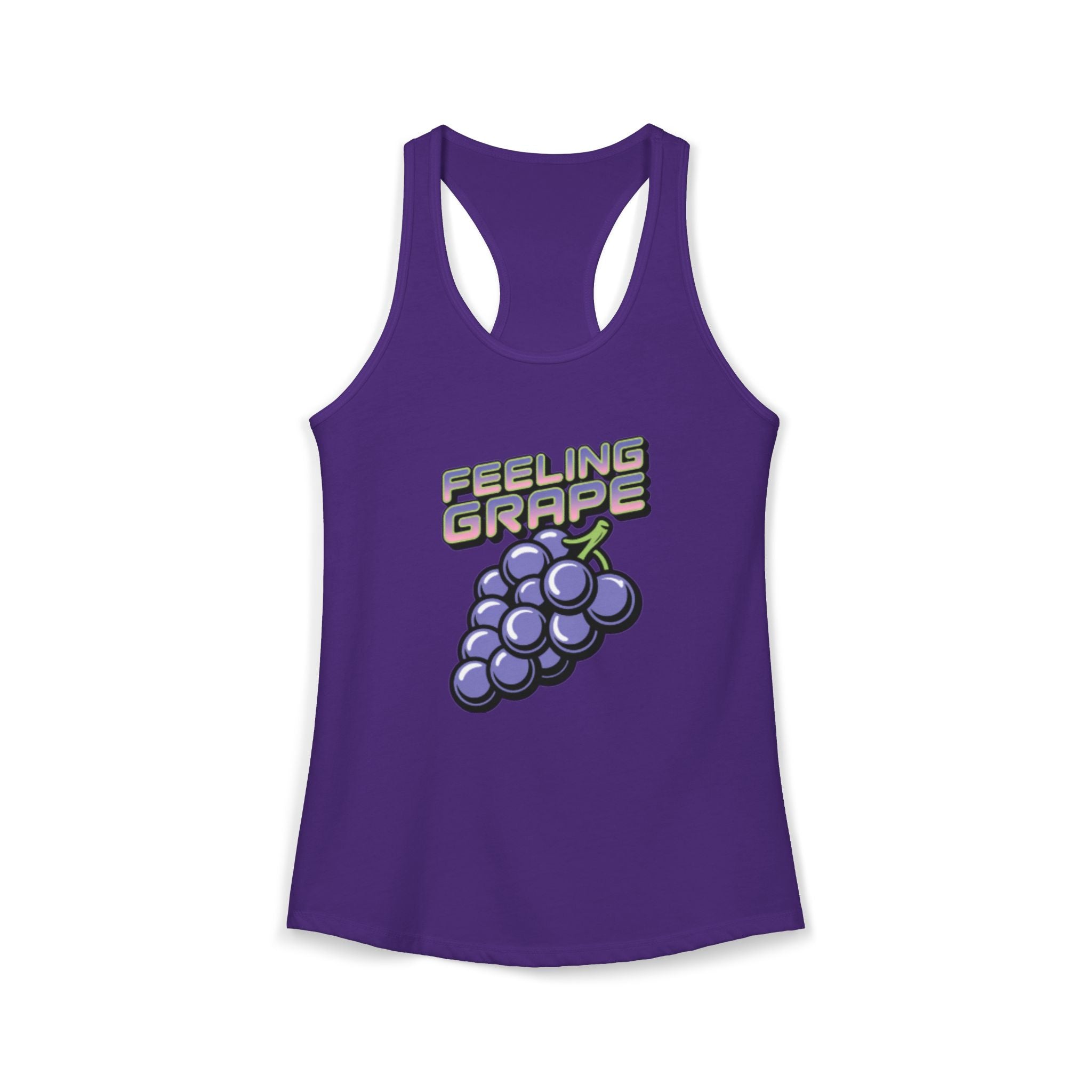 Feeling GRAPE  Women's Ideal Racerback Tank