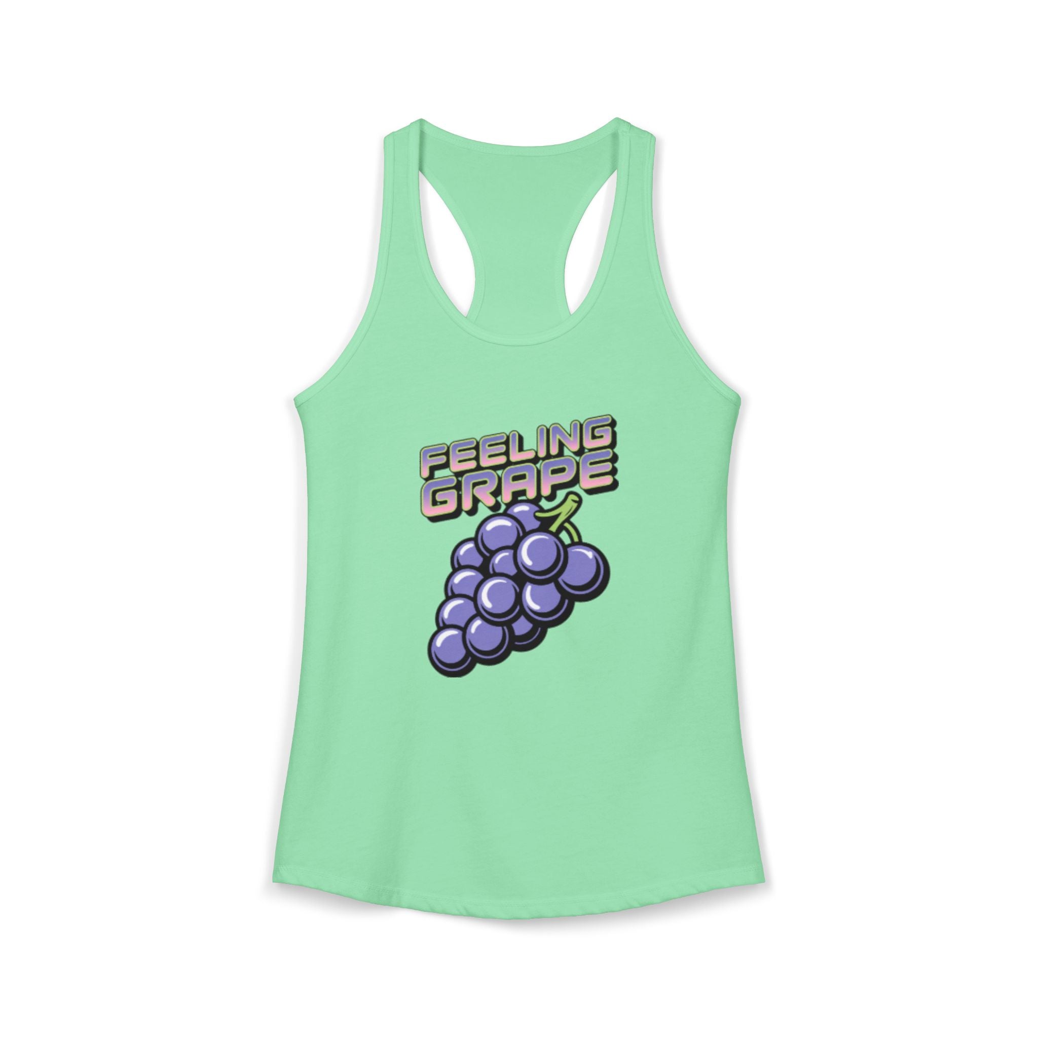Feeling GRAPE  Women's Ideal Racerback Tank