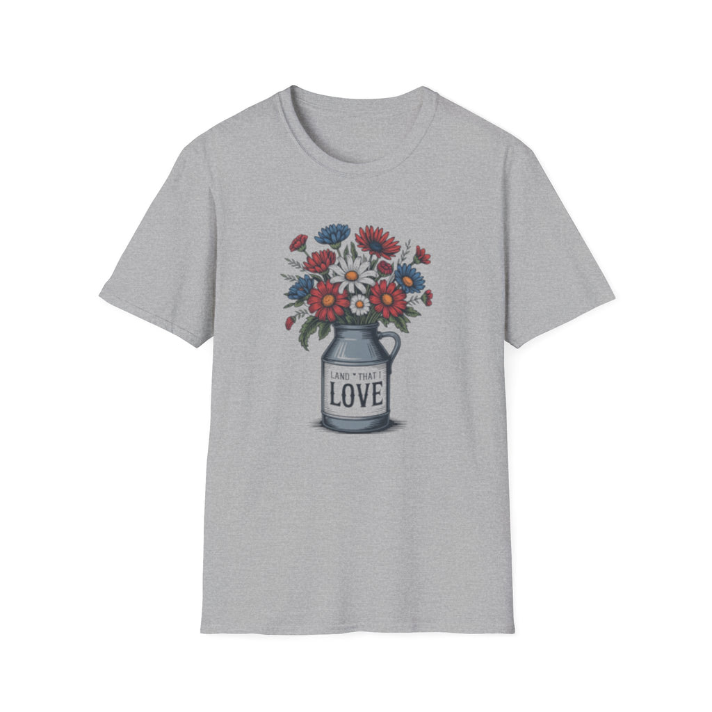 Vase of Wildflowers T-Shirt | Floral Bouquet Tee