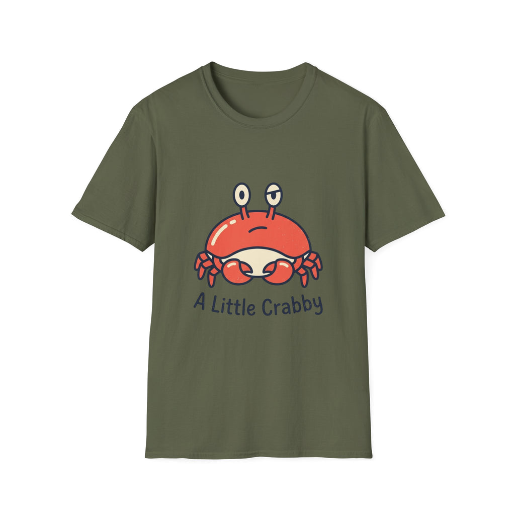 A Little Crabby Cute Beach Graphic Tee