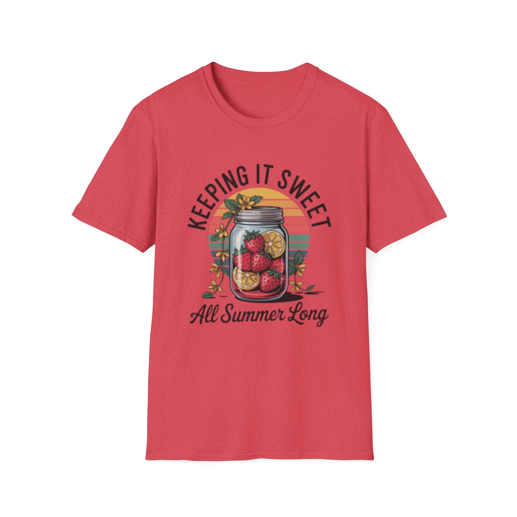 Keeping It Sweet mason jar shirt | T-Shirt, summer fruit design