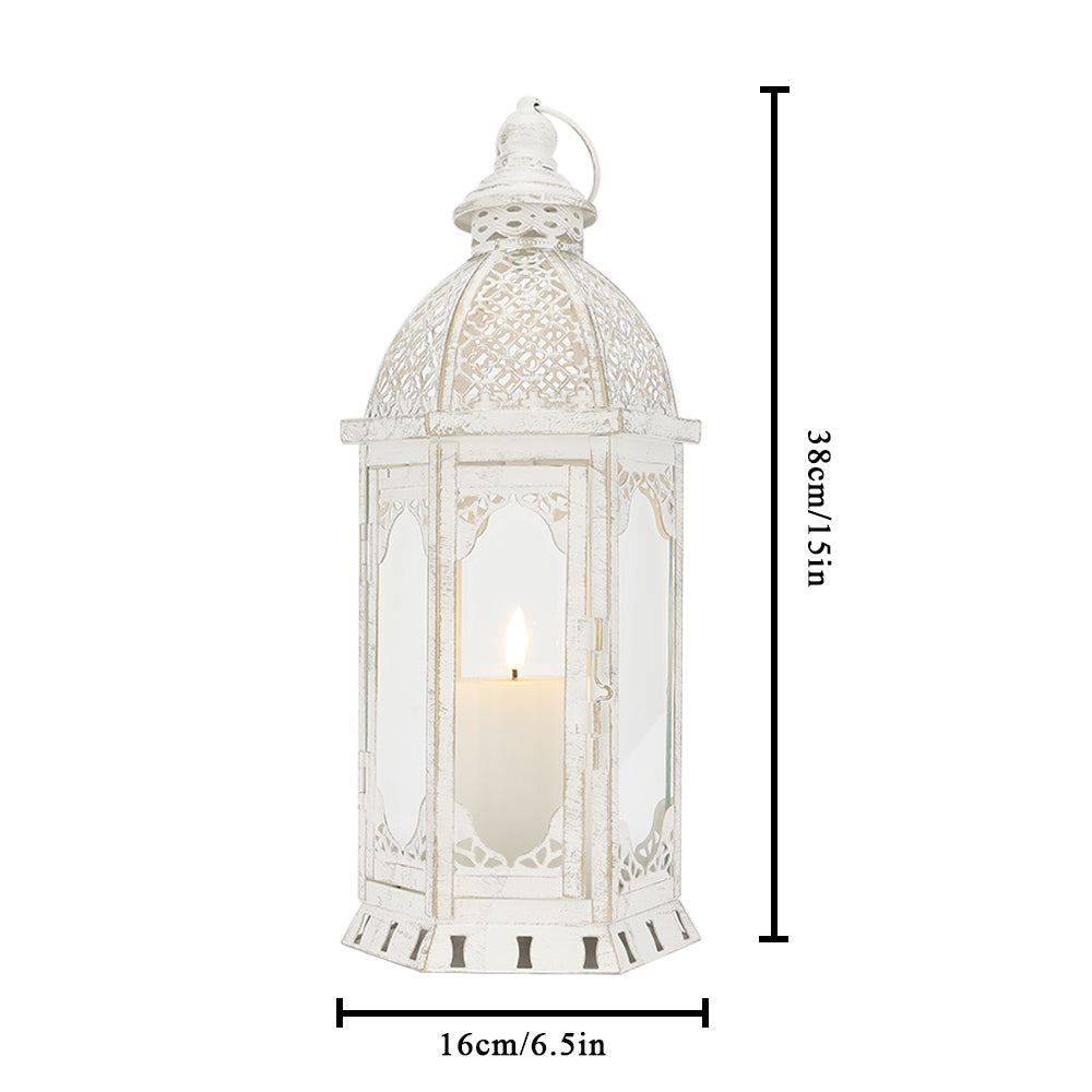 JHY DESIGN 15" Outdoor Decorative Lantern