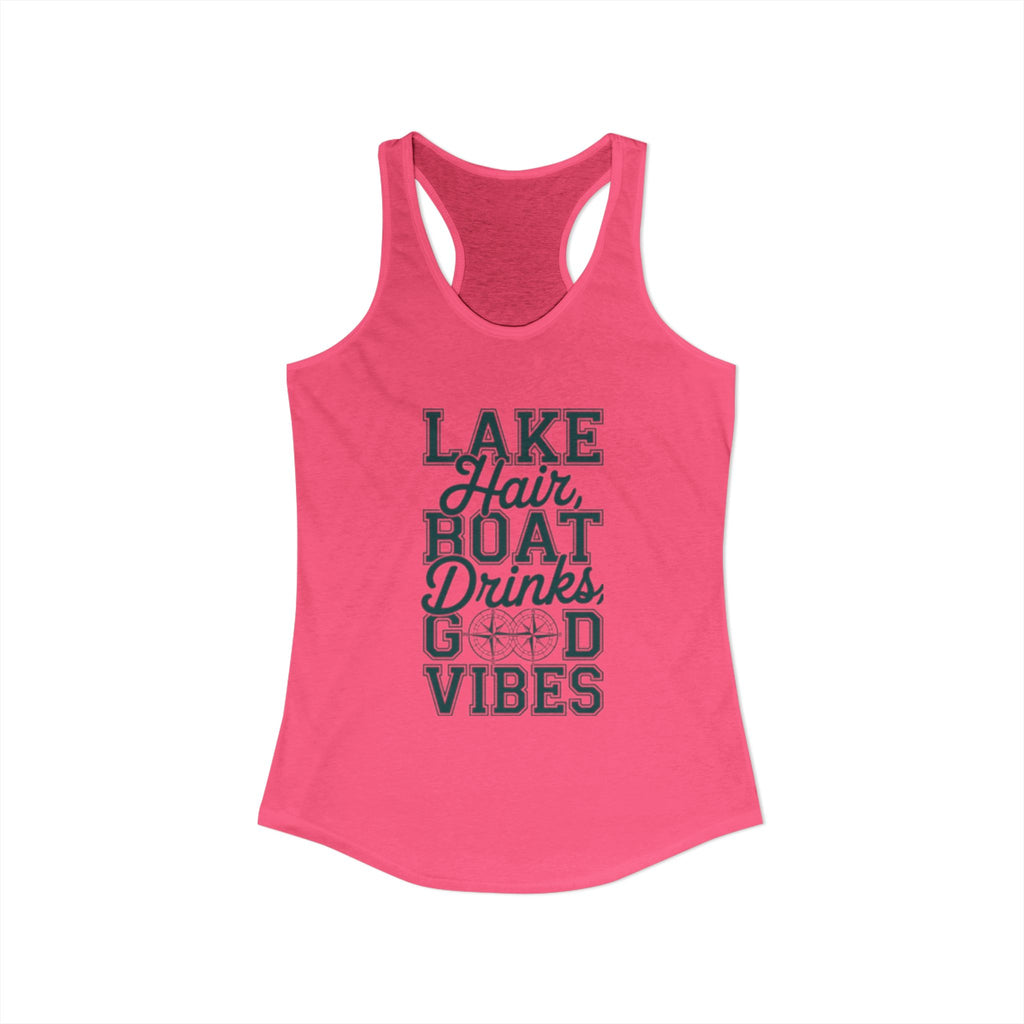Lake Hair Boat Drinks Tank