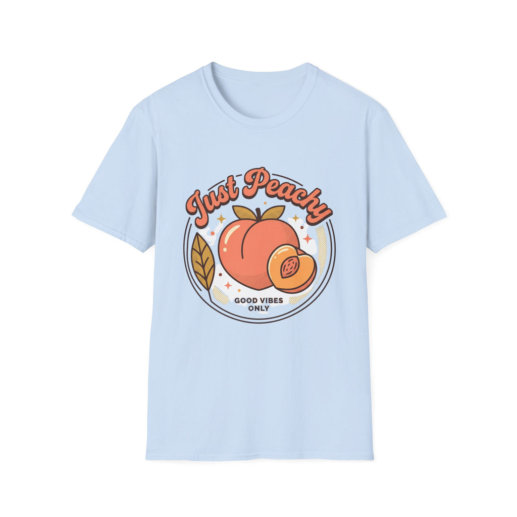 Just Peachy Retro Fruit Graphic Tee