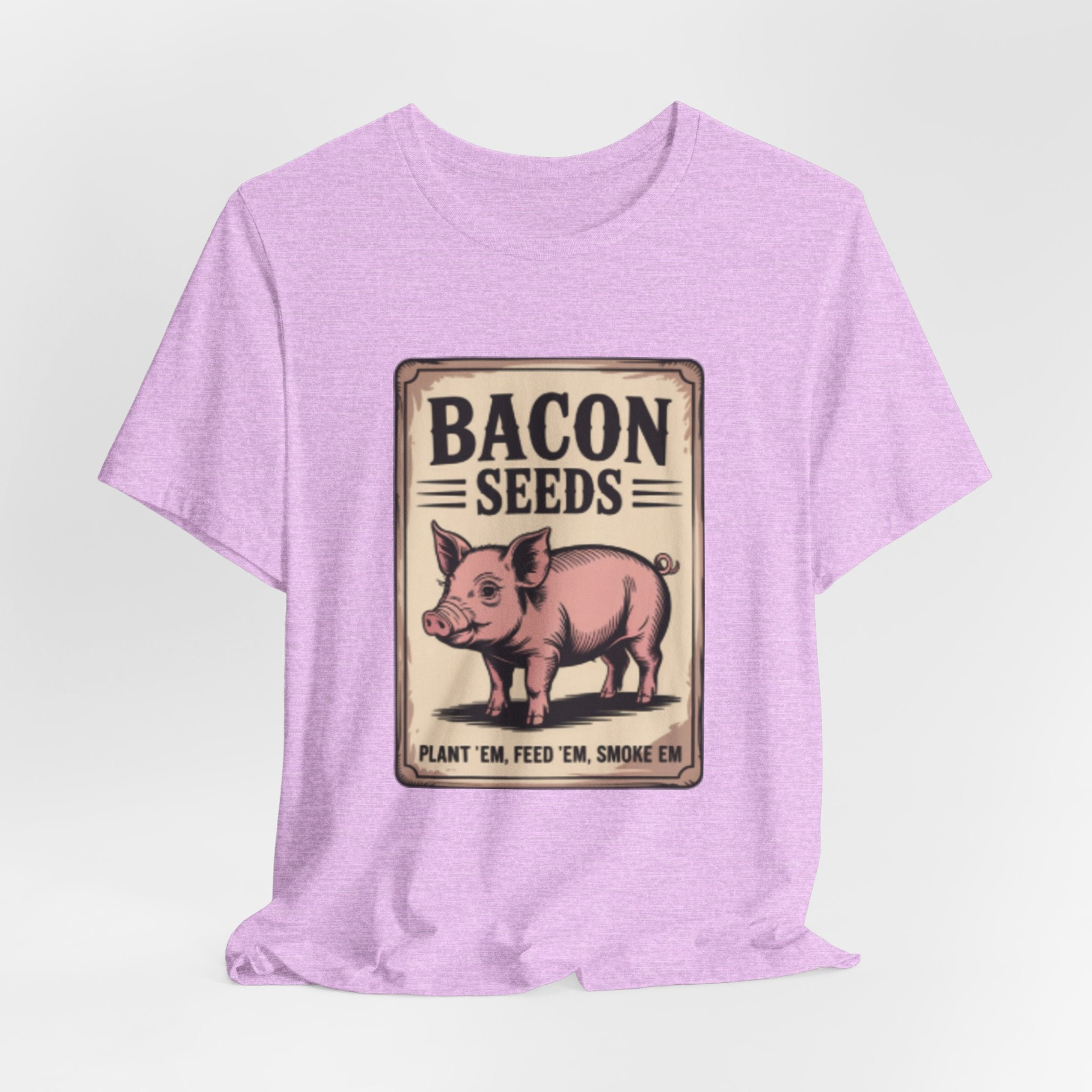 Bacon Seeds Vintage Pig BBQ Tee