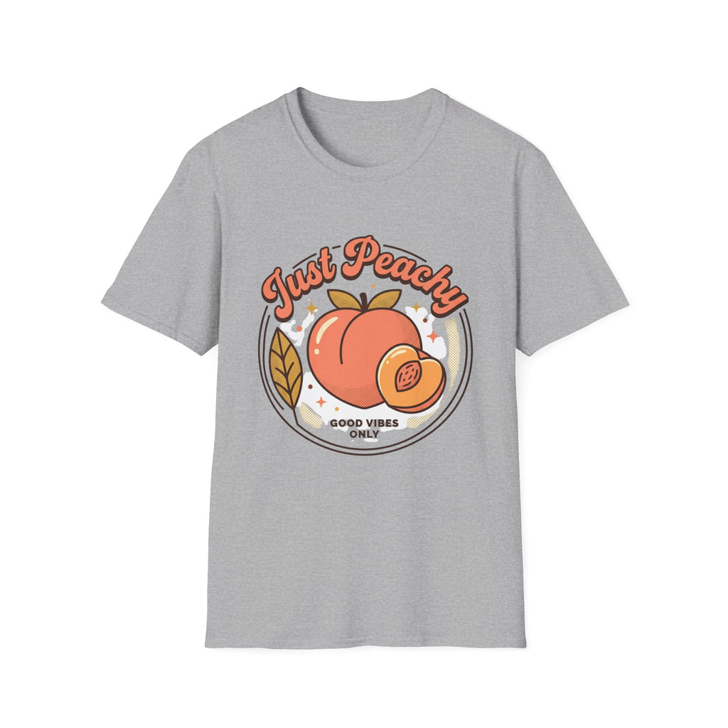 Just Peachy Retro Fruit Graphic Tee