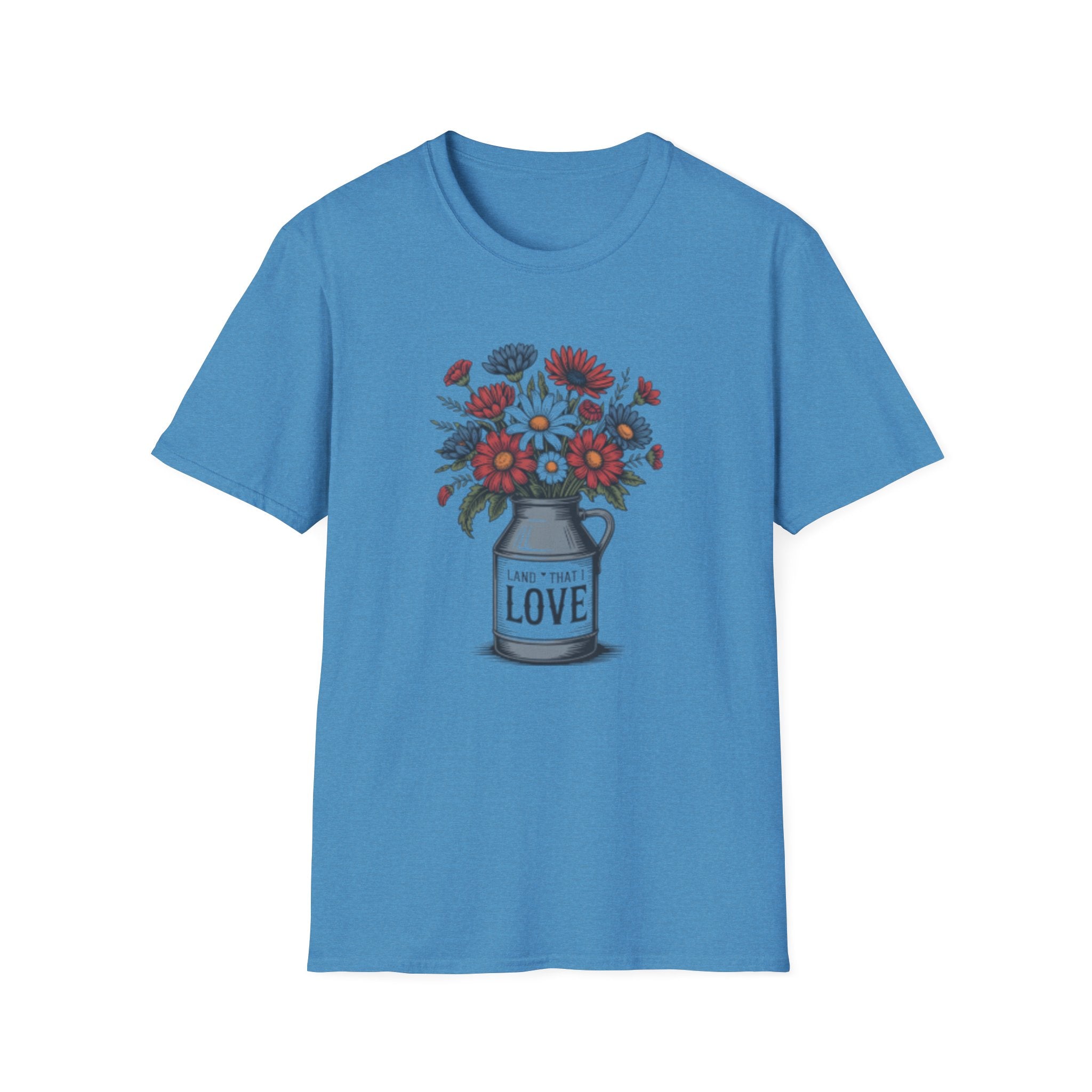 Vase of Wildflowers T-Shirt | Floral Bouquet Tee