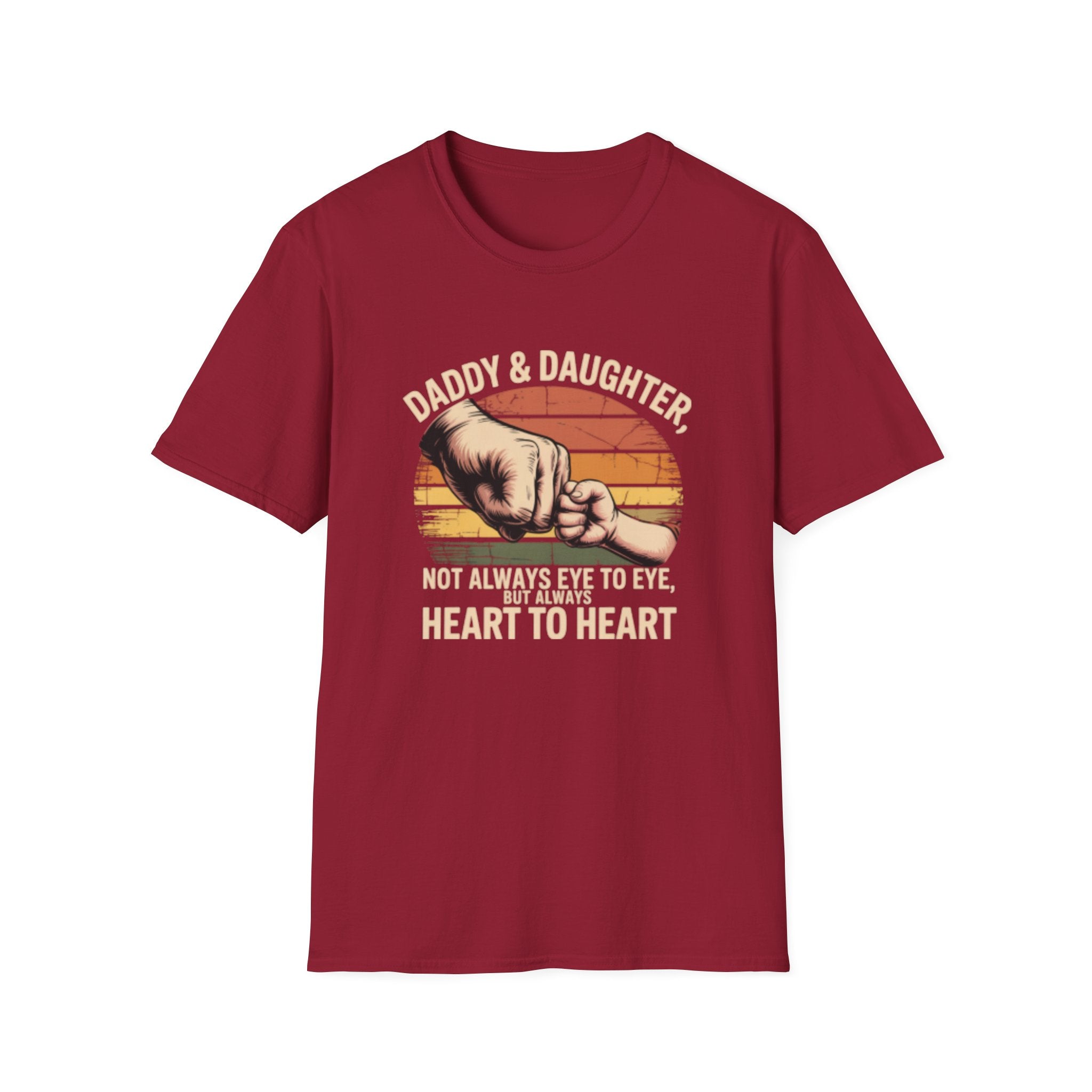 Daddy & Daughter Vintage Fist Bump T-Shirt