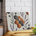 Beekeeper Gift Glass Cutting Board Apiary Decor Honey Bee Hive Counter Saver