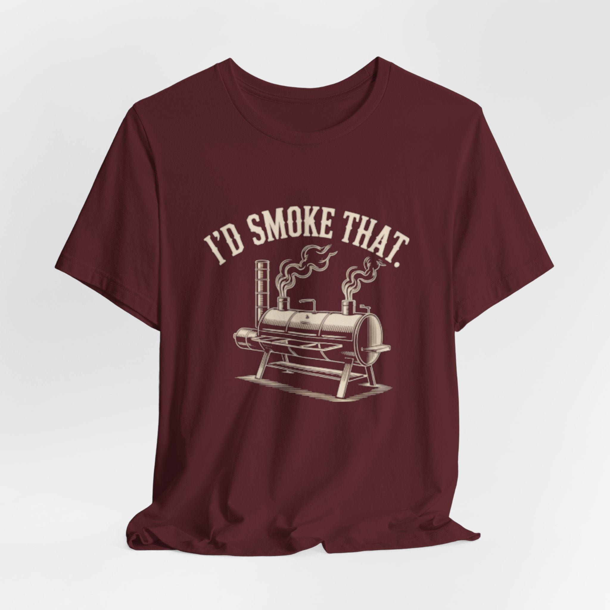 I'd Smoke That Vintage BBQ Grill Tee
