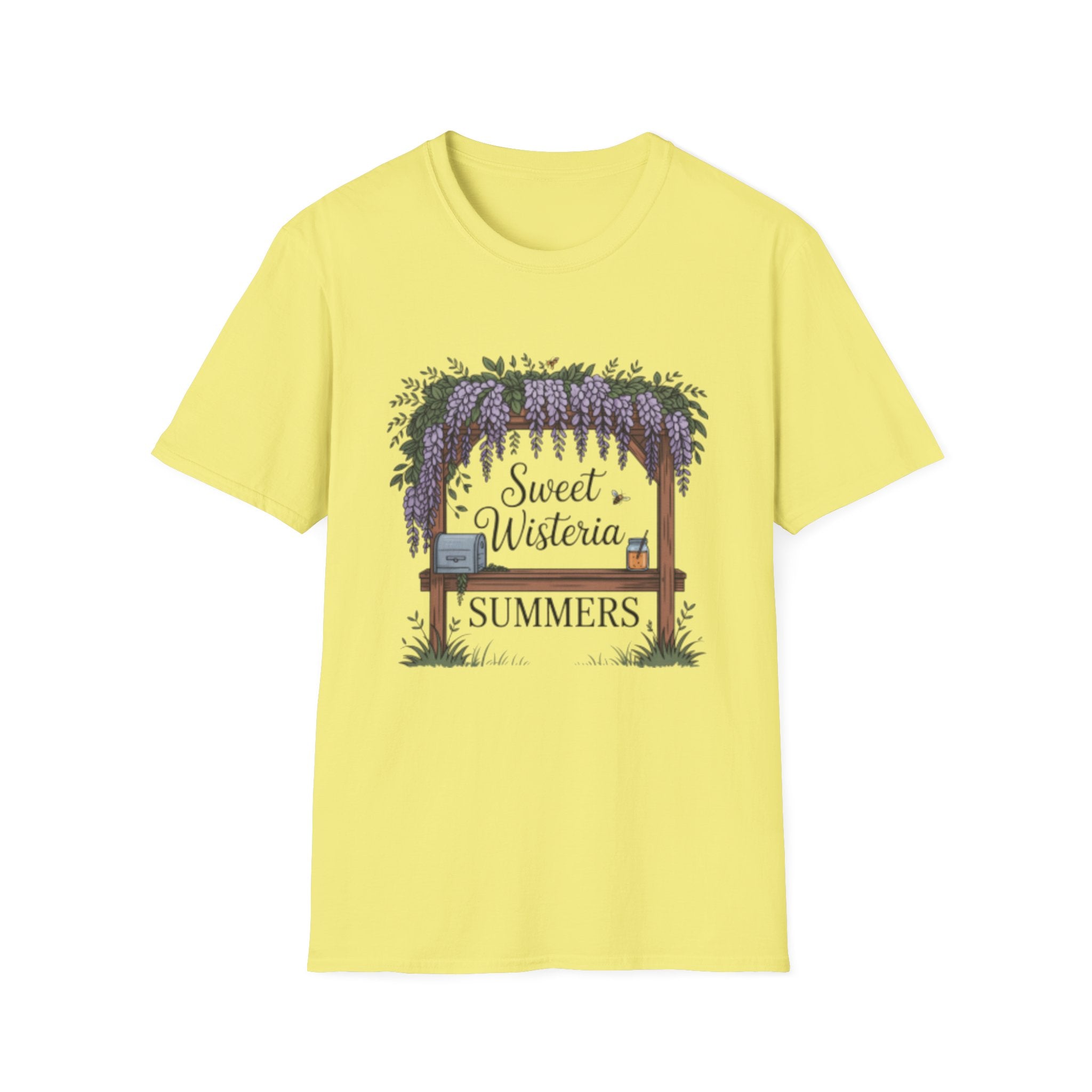Sweet Wisteria Arbor T-Shirt | Floral Spring Tee