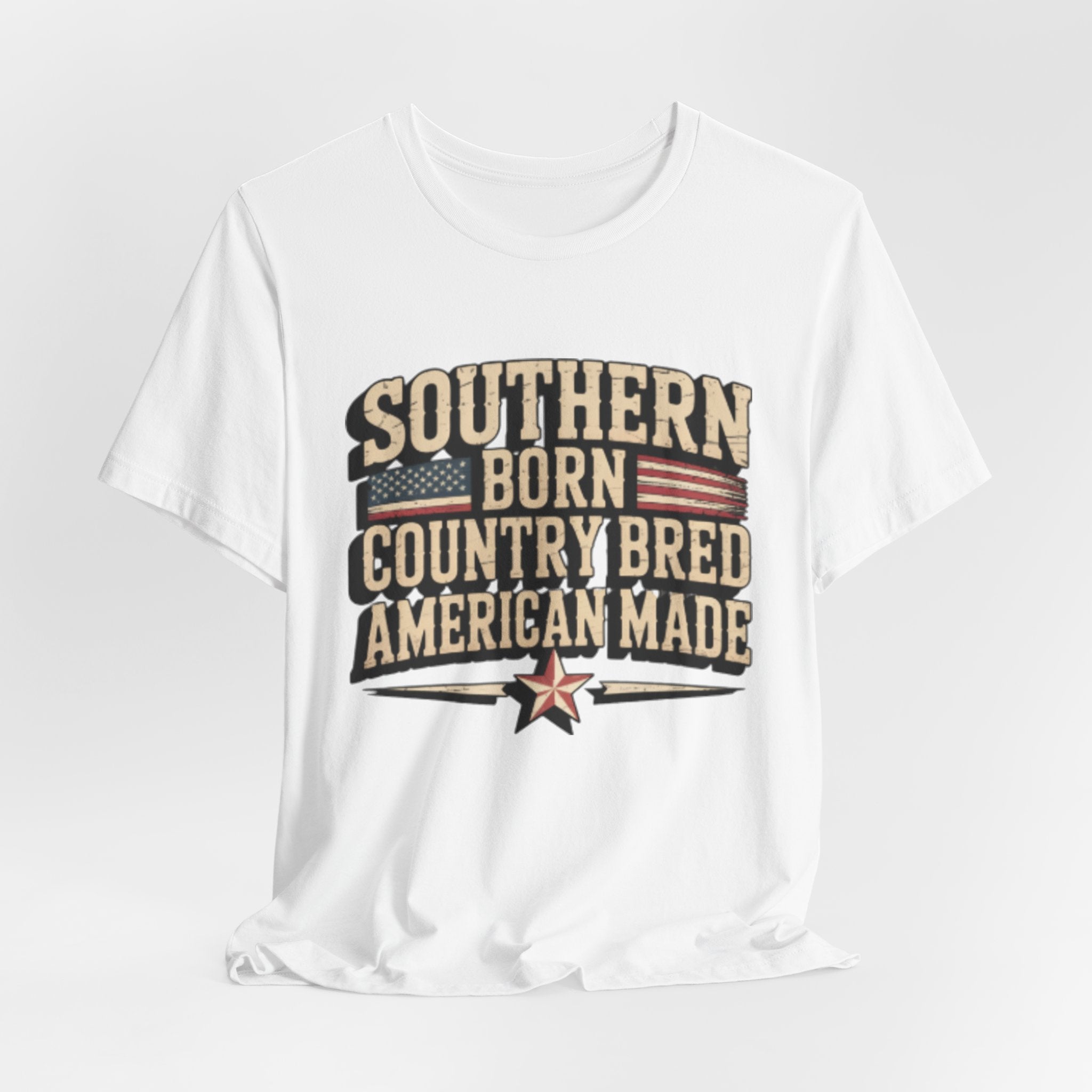 Southern Born Country Bred American Made Tee