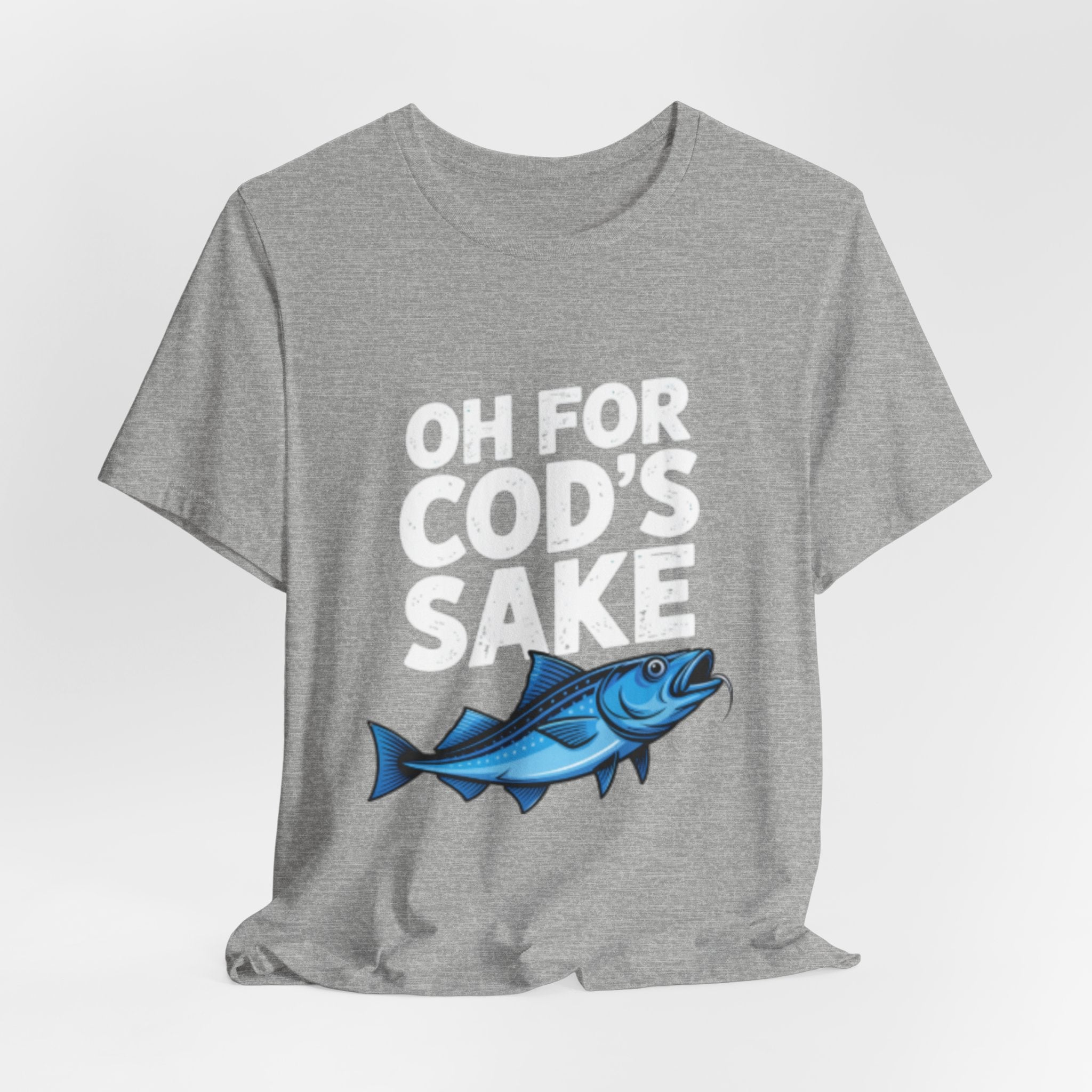Blue Fish Fishing Graphic Tee