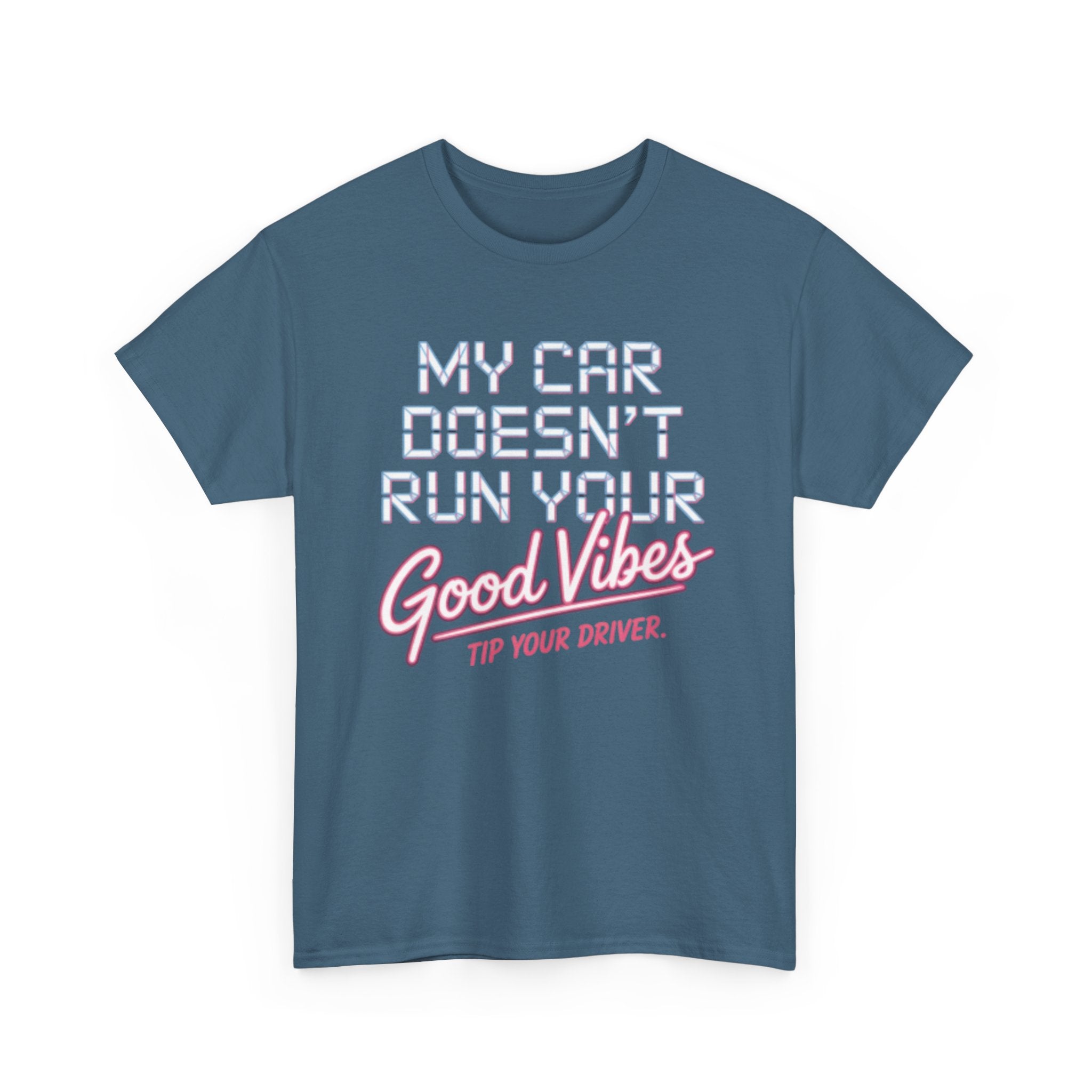 Funny DoorDash T Shirt Delivery Driver Tip Gas Money Car Mileage Humor Tee