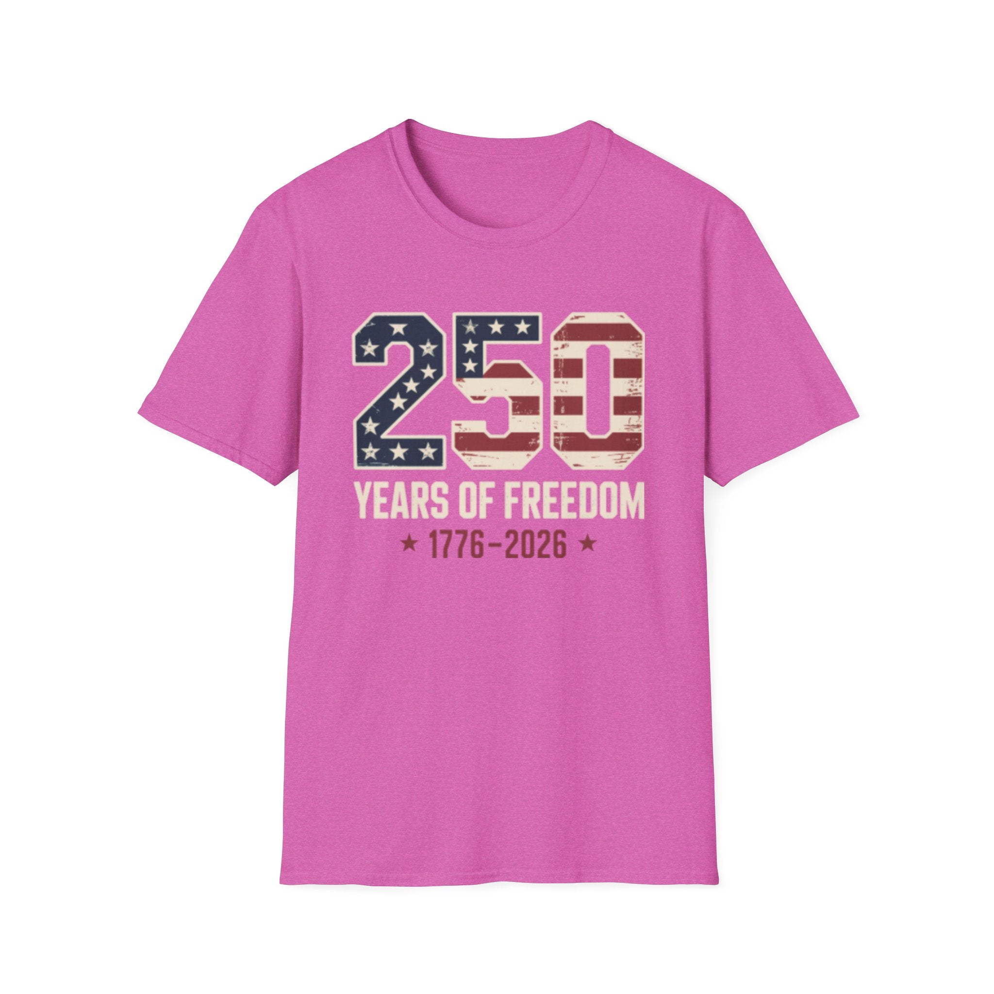 250 Years of Freedom T-Shirt | 1776-2026 American Flag