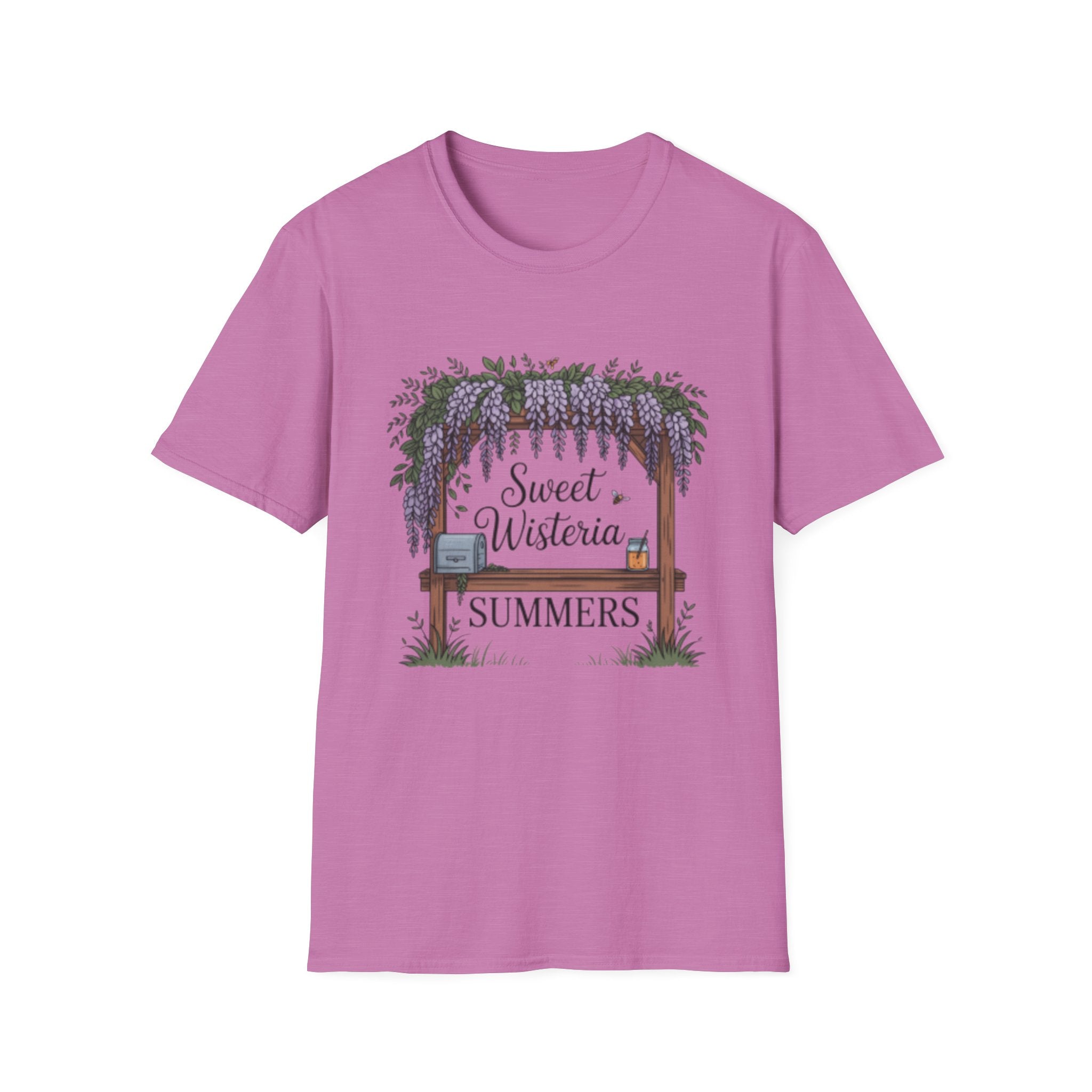 Sweet Wisteria Arbor T-Shirt | Floral Spring Tee