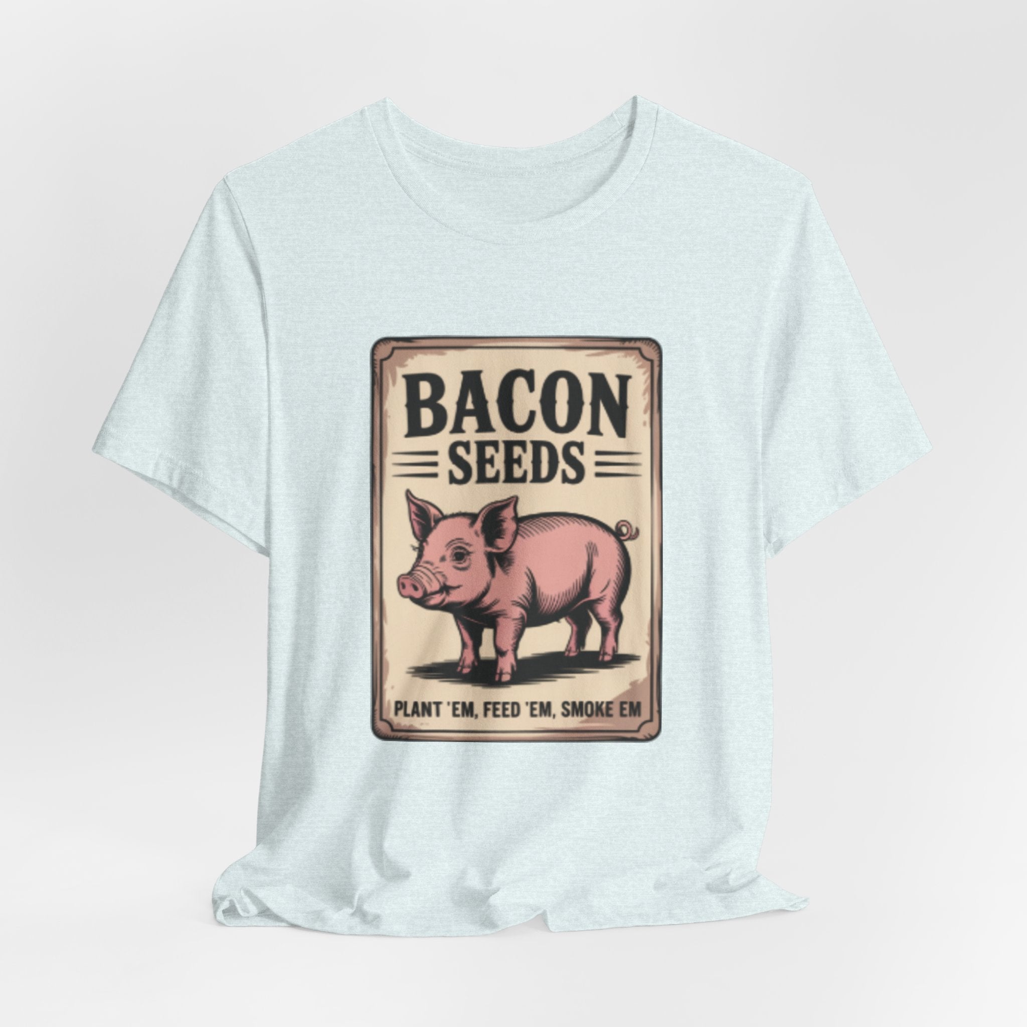 Bacon Seeds Vintage Pig BBQ Tee