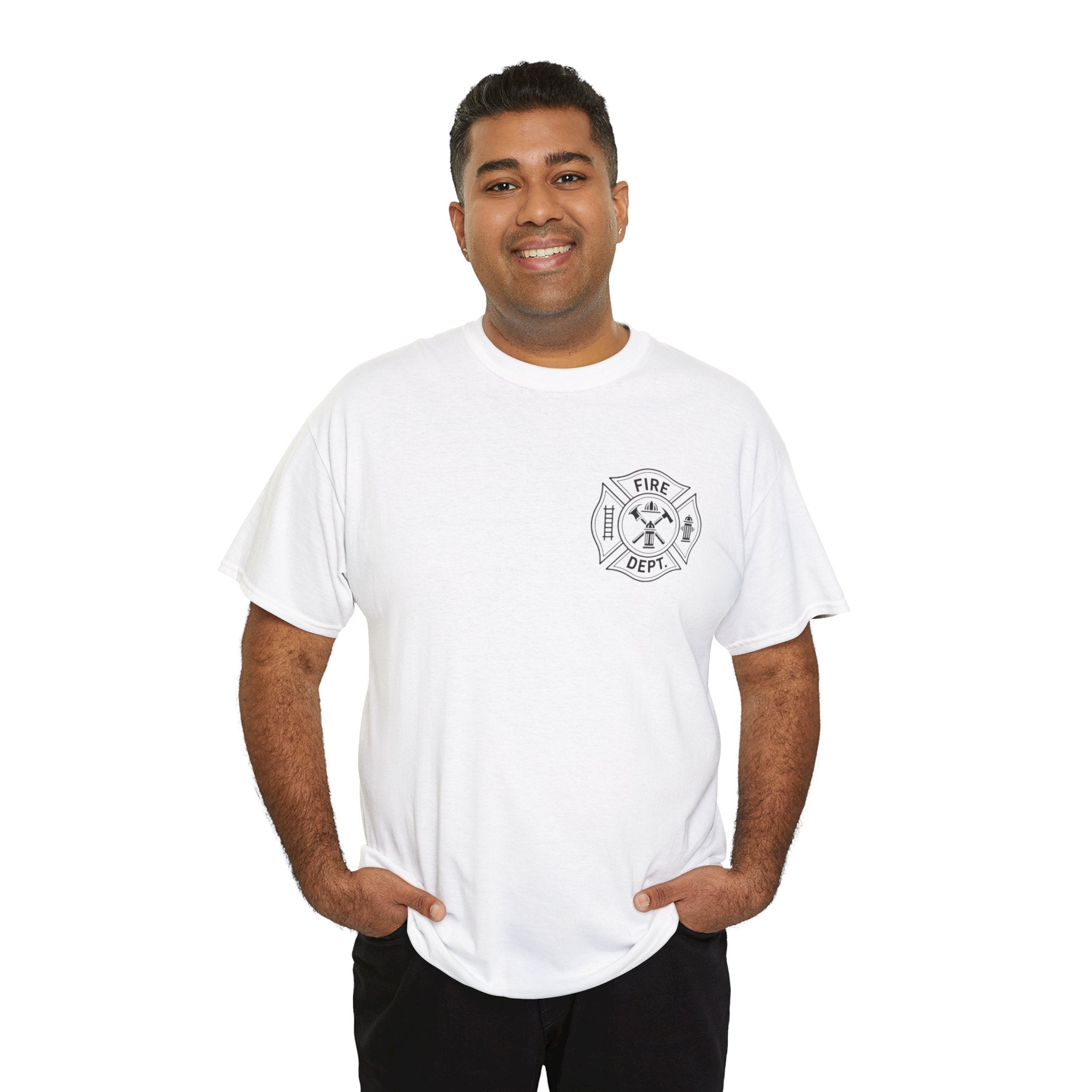 Firefighter Flag Tee — Bravery Courage Honor T-Shirt