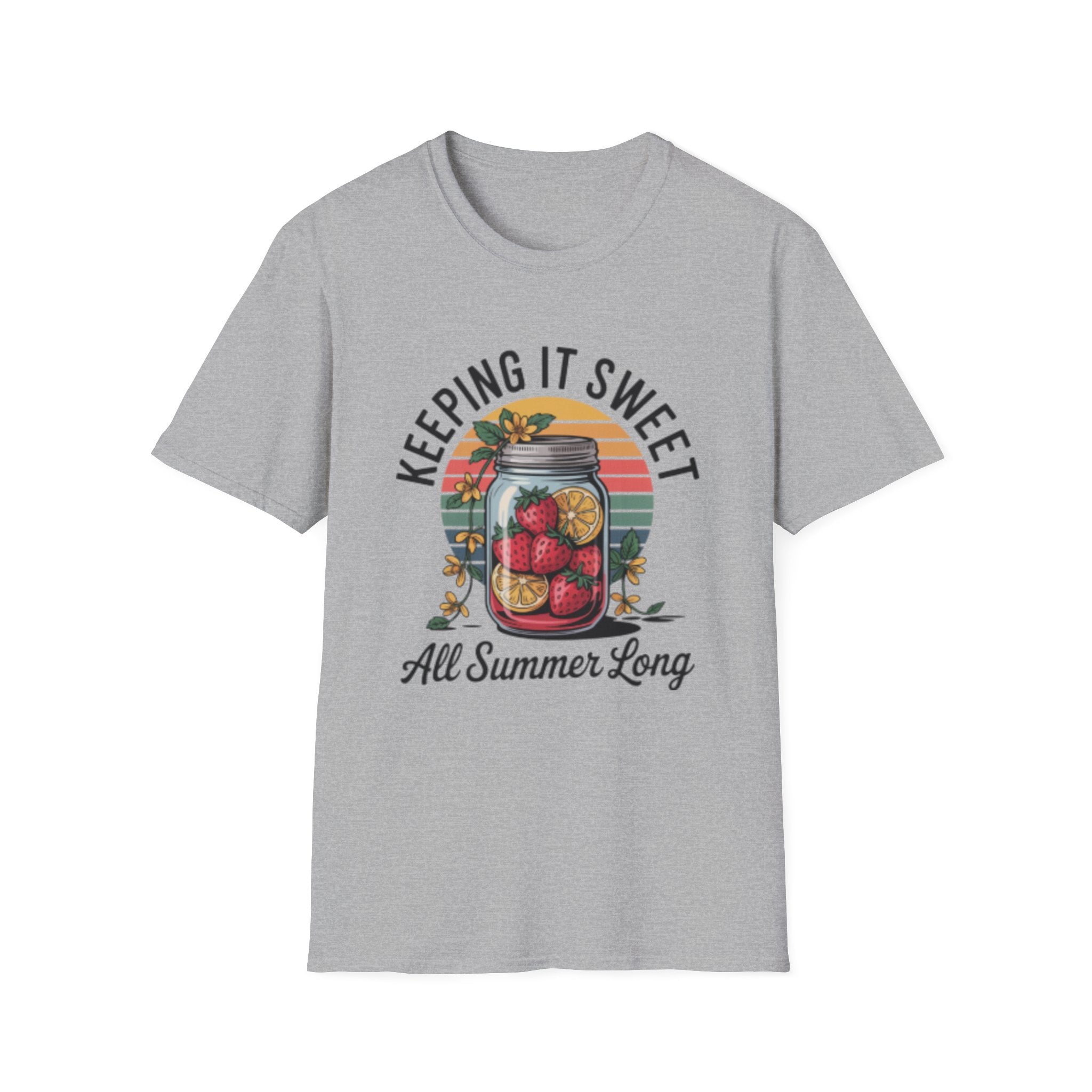 Keeping It Sweet mason jar shirt | T-Shirt, summer fruit design