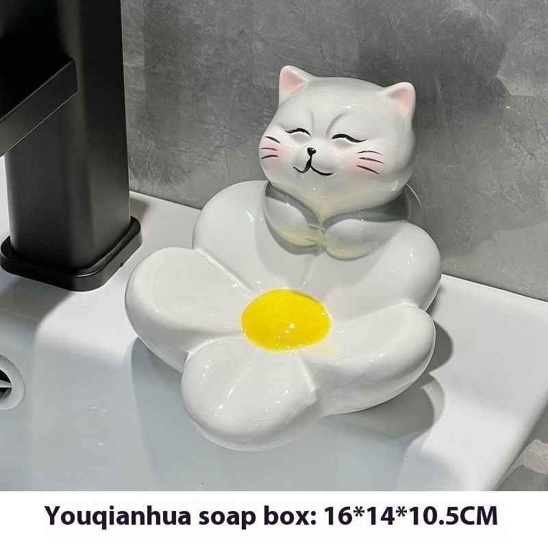 Dolphin Ceramic Soap Dish