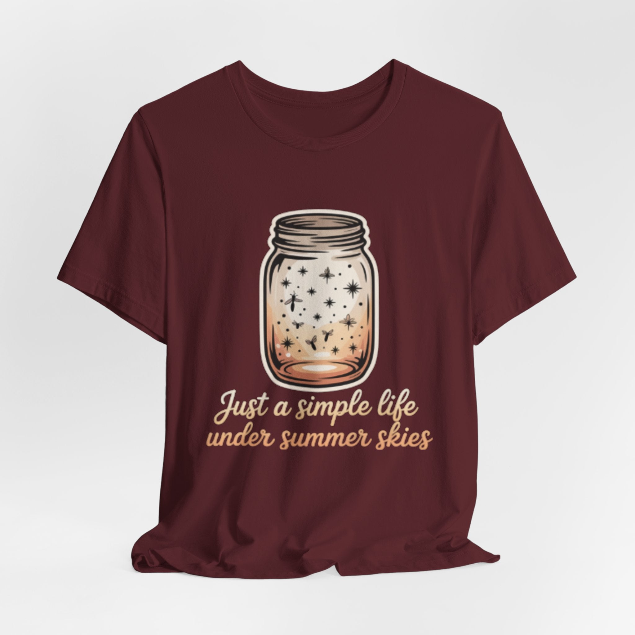 Summer Jar T-Shirt – "Just a simple life under summer skies"