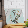 Real Estate Agent Achievement Gift Glass Cutting Board Top Producer Key Art
