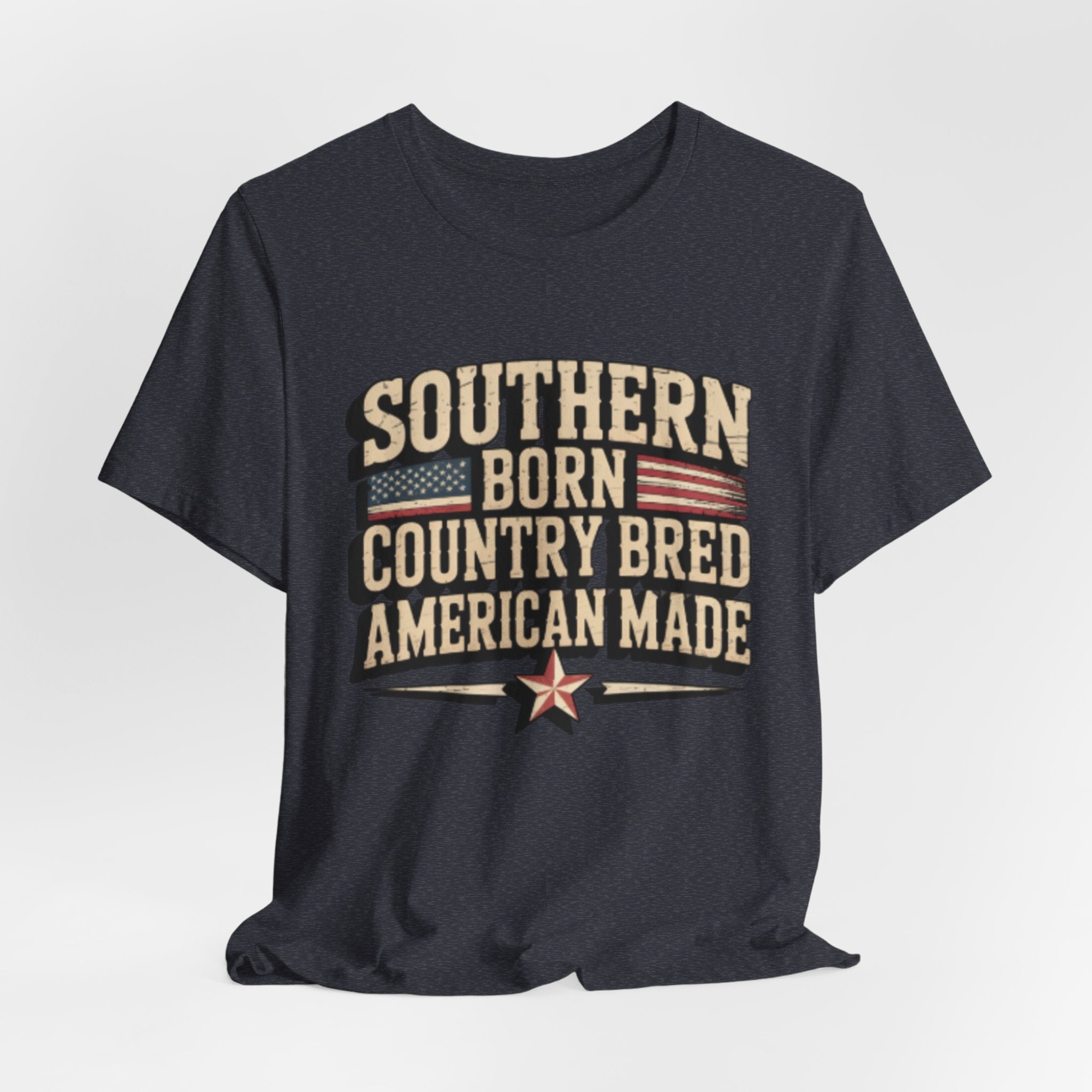 Southern Born Country Bred American Made Tee