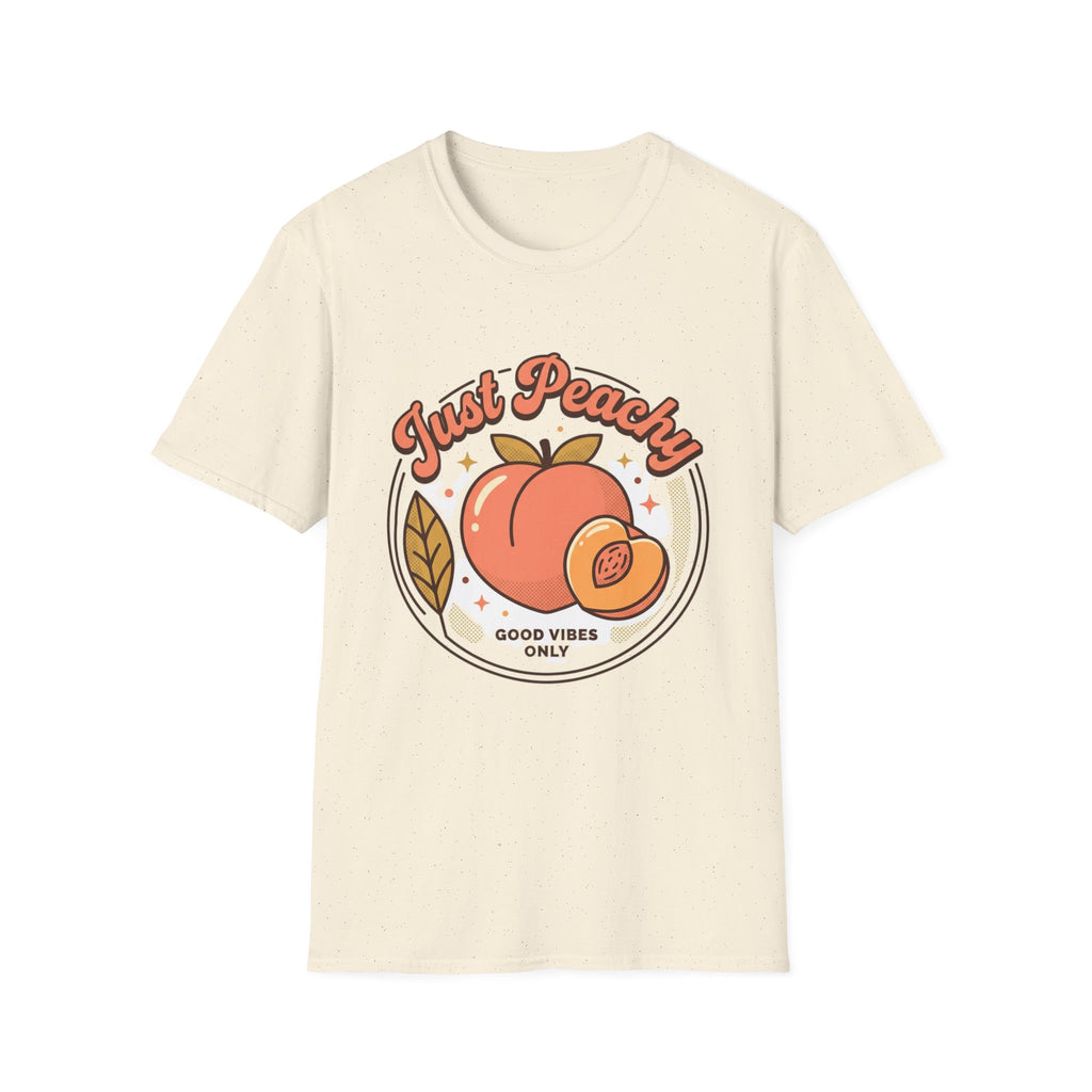 Just Peachy Retro Fruit Graphic Tee