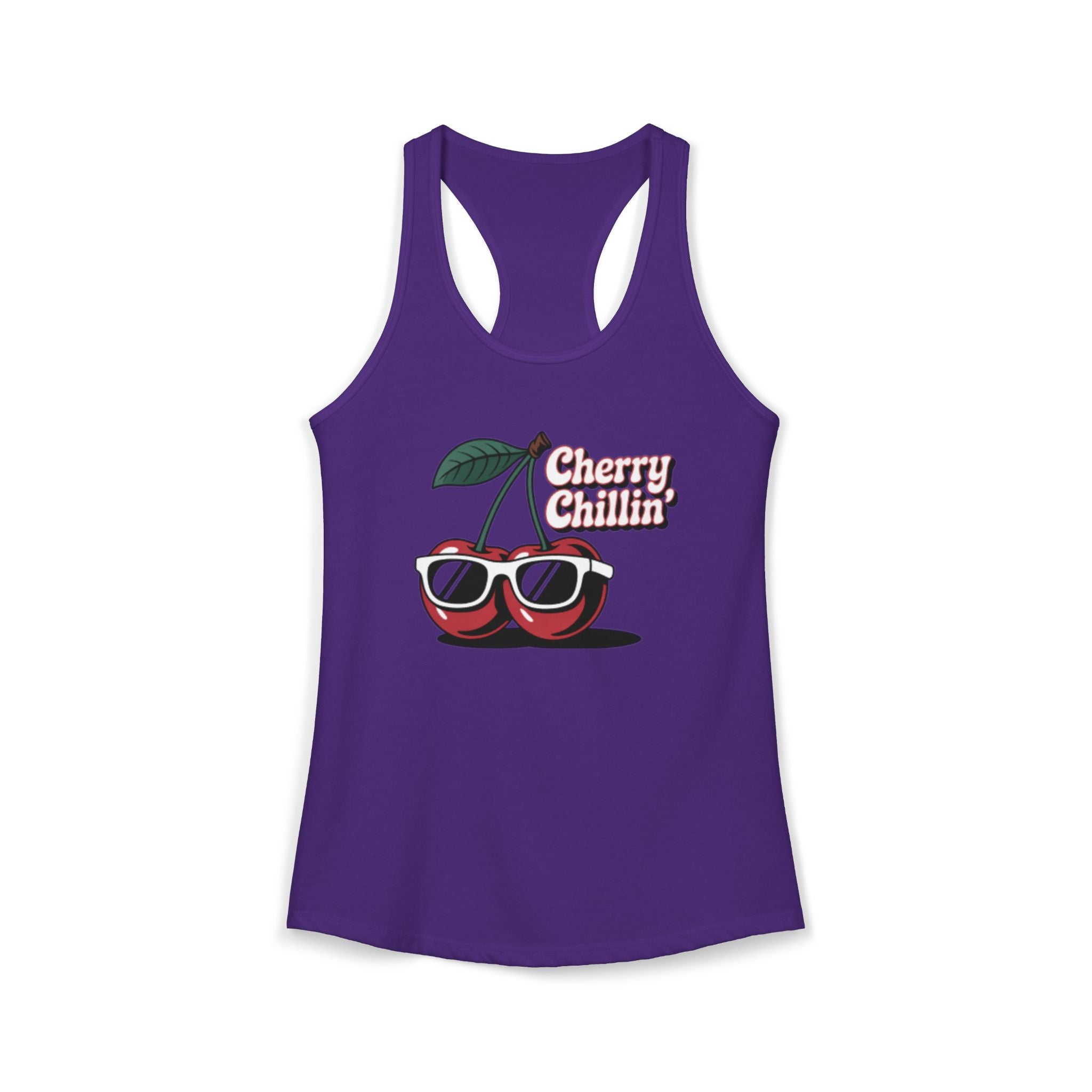 Cherry Chillin Summer Women's Ideal Racerback Tank