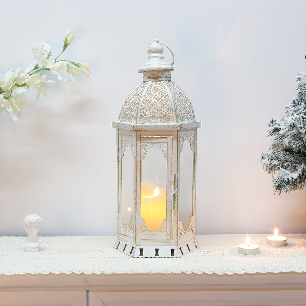 JHY DESIGN 15" Outdoor Decorative Lantern