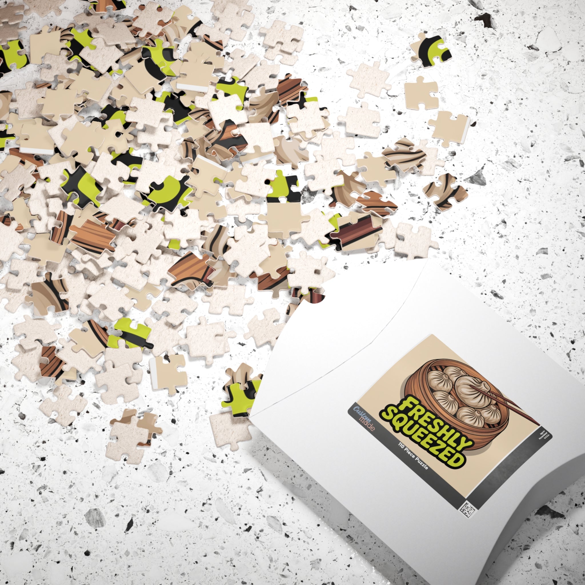 Dumpling Puzzle — "Freshly Squeezed" Foodie Jigsaw (110–1014 pcs)