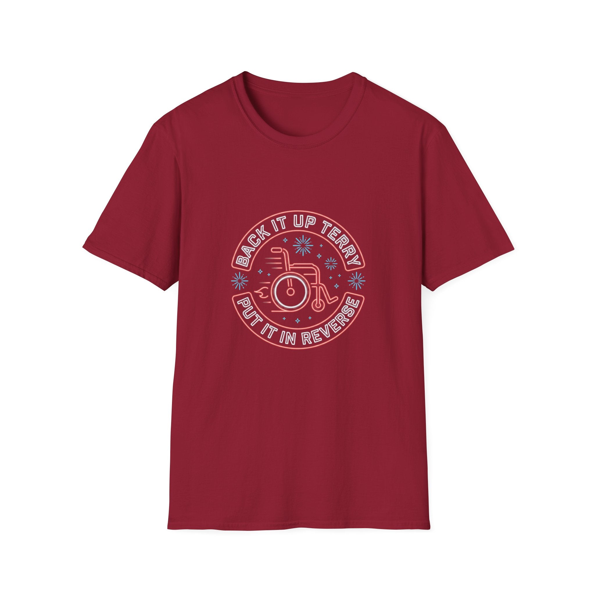 Back Up Terry T-Shirt — Funny Back Up Terry Graphic Tee