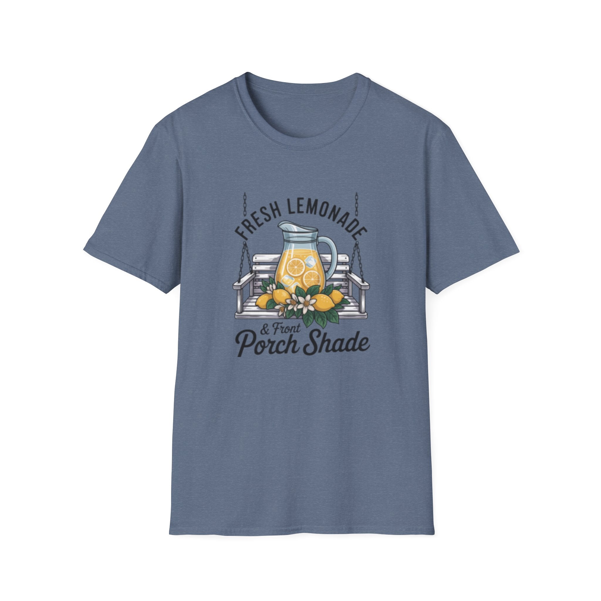 Fresh Lemonade Front Porch Shade T-Shirt | Porch Shade Summer Drink Design