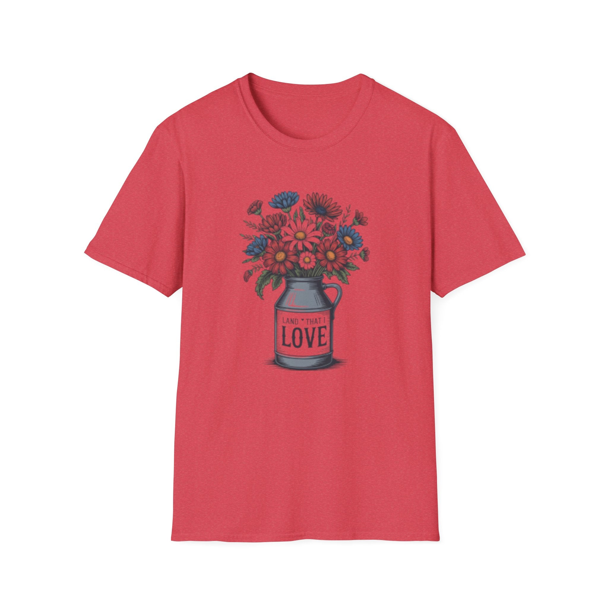 Vase of Wildflowers T-Shirt | Floral Bouquet Tee