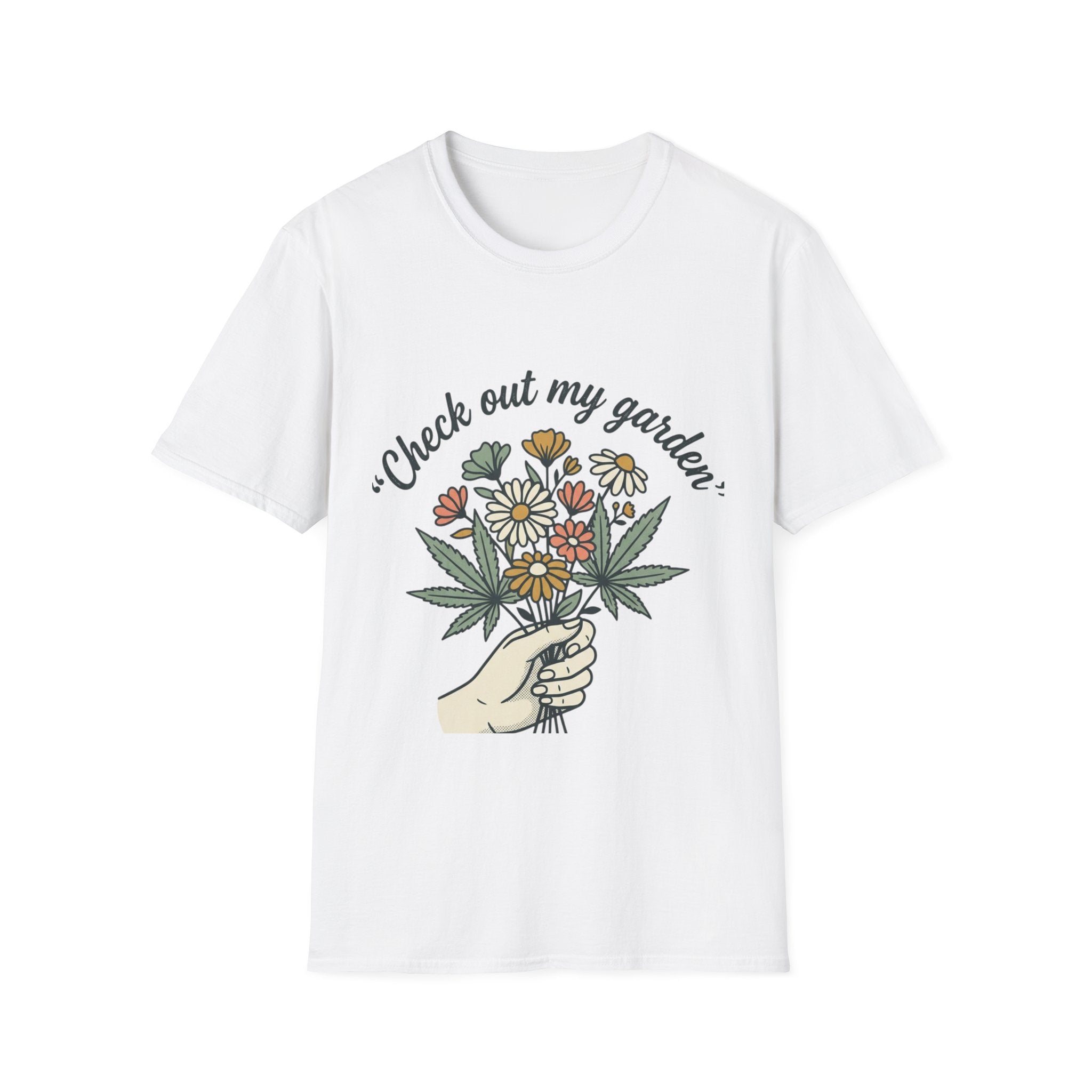 Check Out My Garden Floral Bouquet Tee
