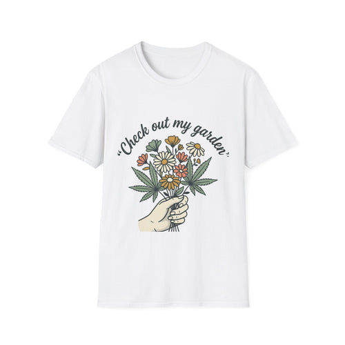 Check Out My Garden Floral Bouquet Tee