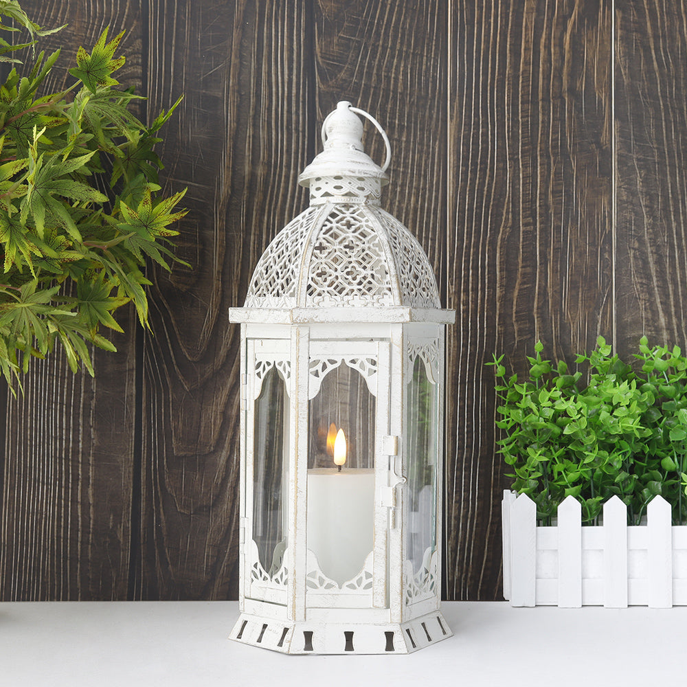 JHY DESIGN 15" Outdoor Decorative Lantern