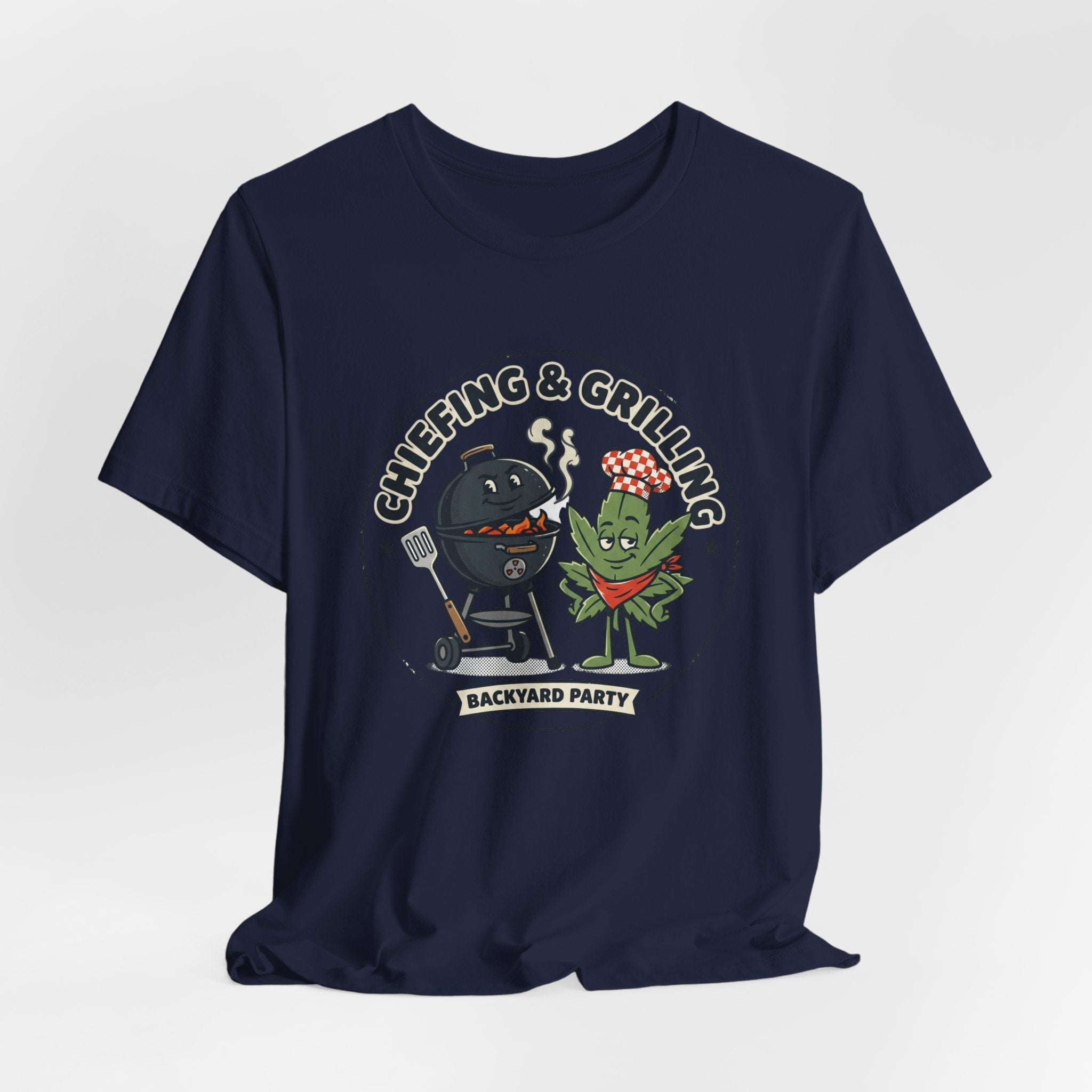 Chiefing & Grilling Grillmaster BBQ Tee